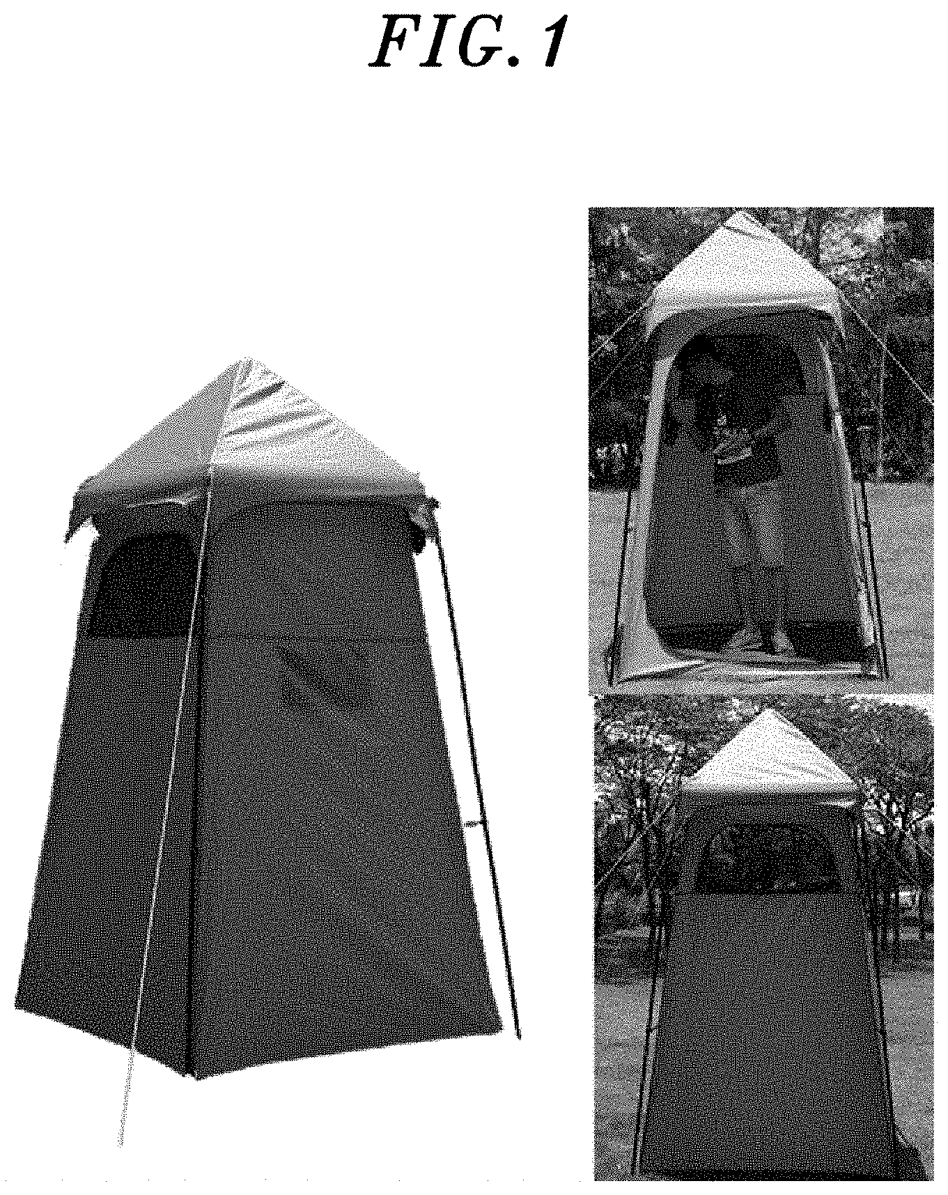 Patent US11771610 — Tent-type mobile infectious disease clinic — Figure 1