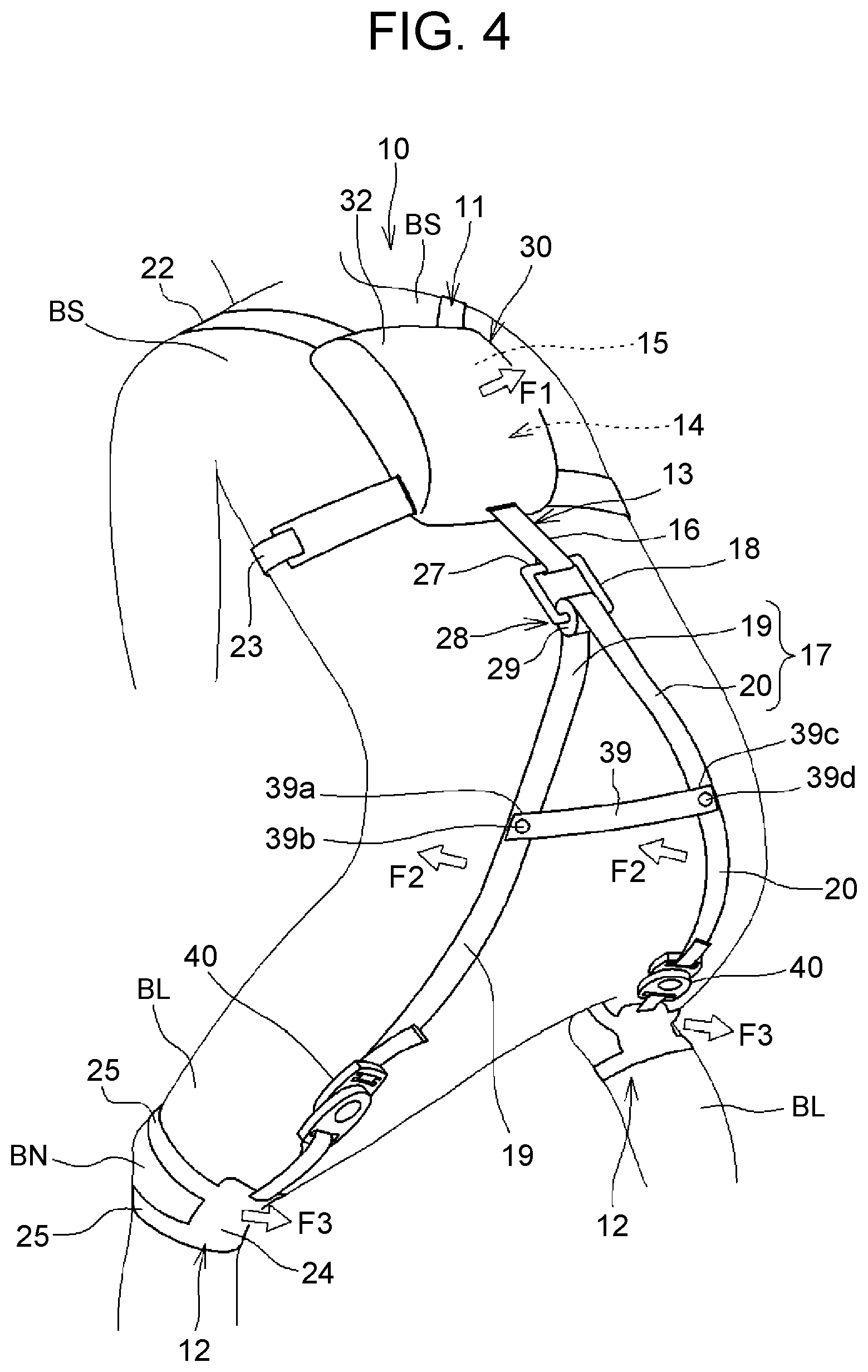Patent US11771612 Figure 4 – Assist device