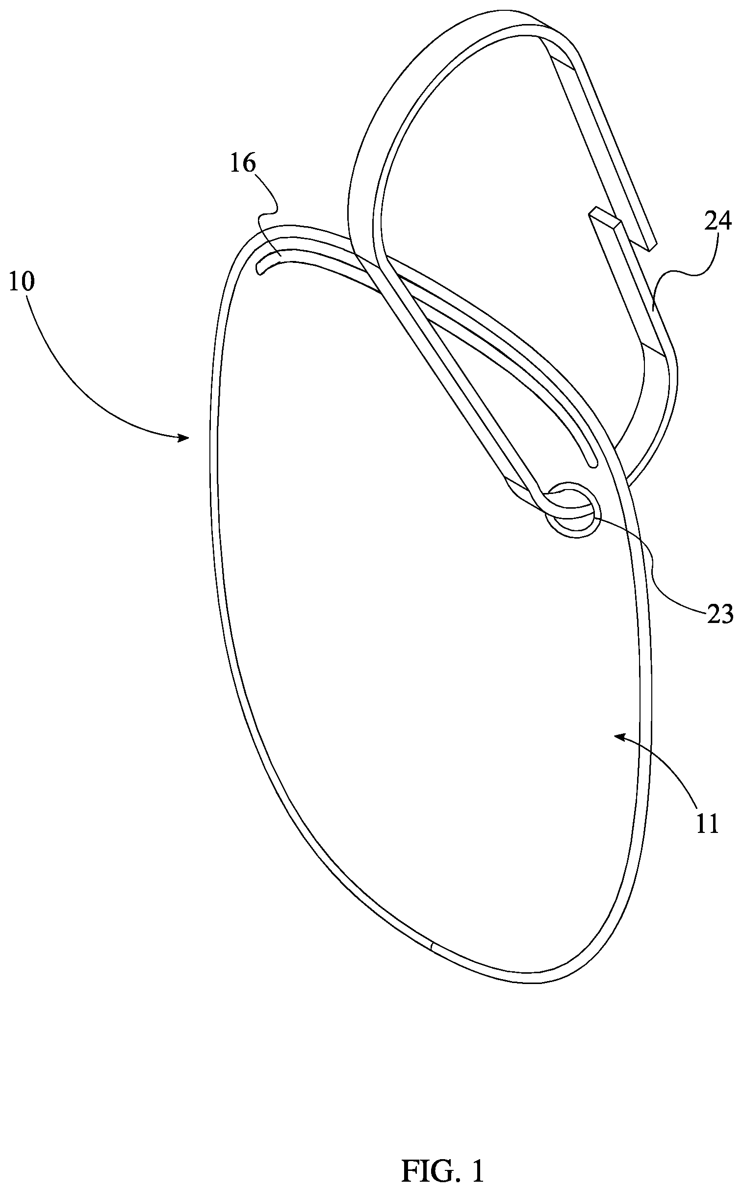 Patent US11771627 — Aromatic shower sachet — Figure 1