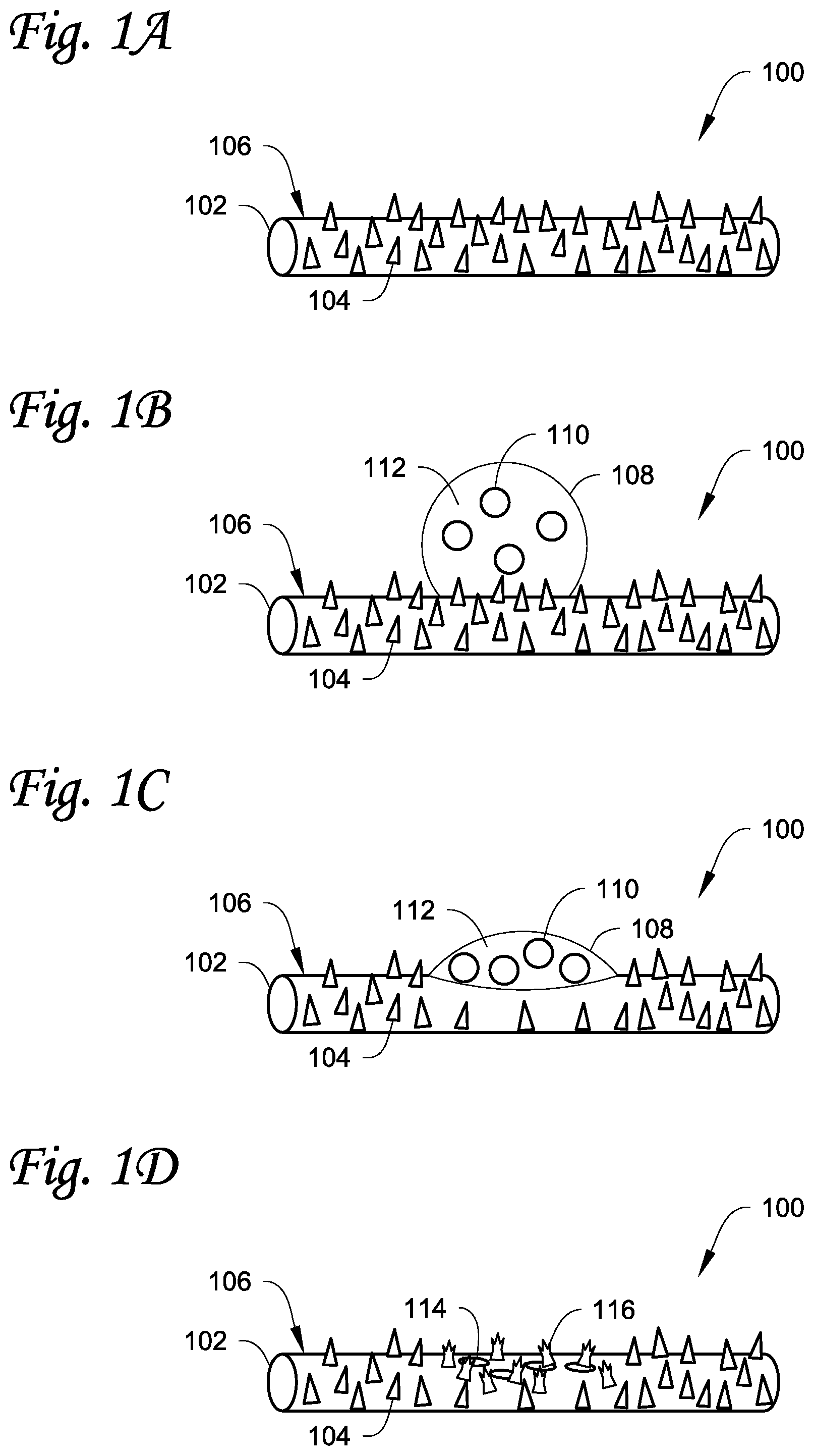 Patent US11771784 Figure 1 – Material, device, and method for deactivating pathogen in aerosol, and methods for manufacturing thereof