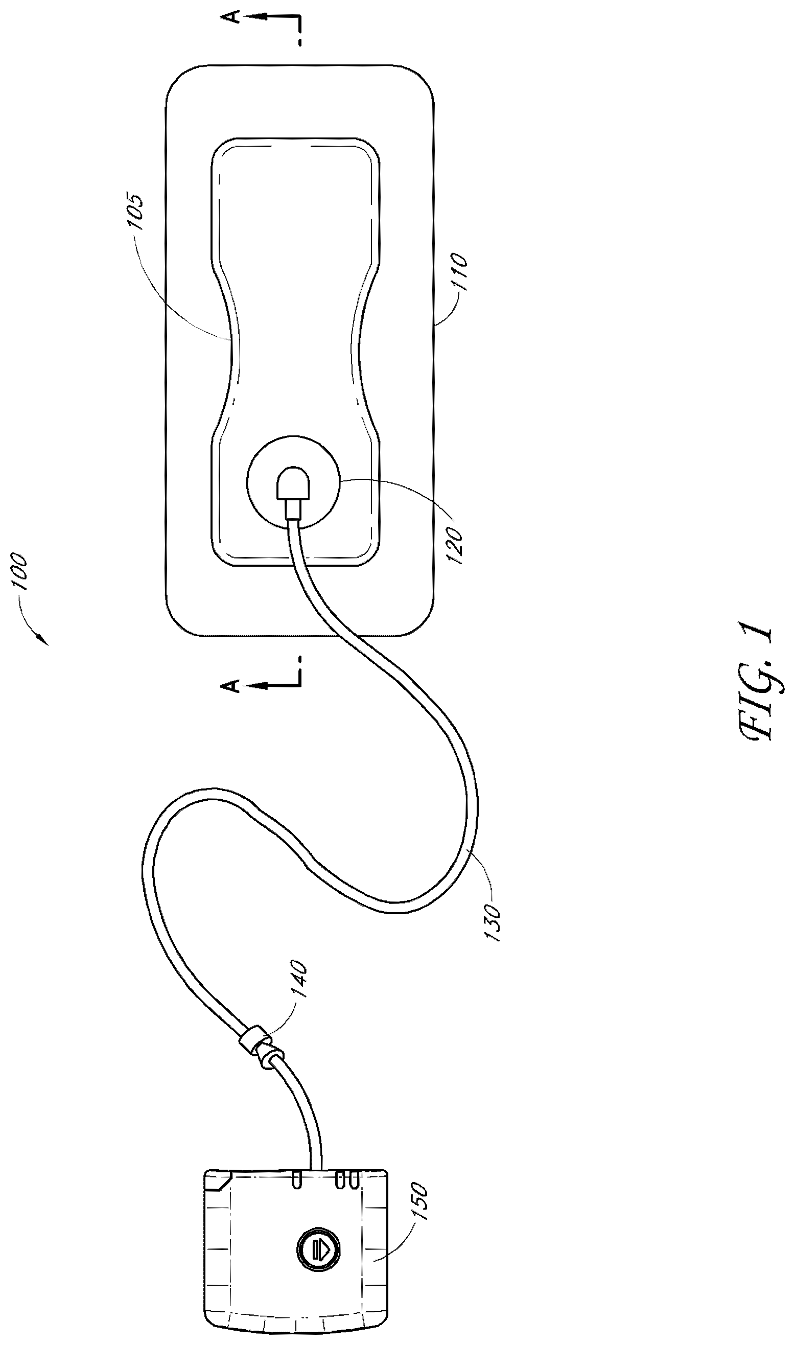 Patent US11771796 — Wound dressing and method of treatment — Figure 1