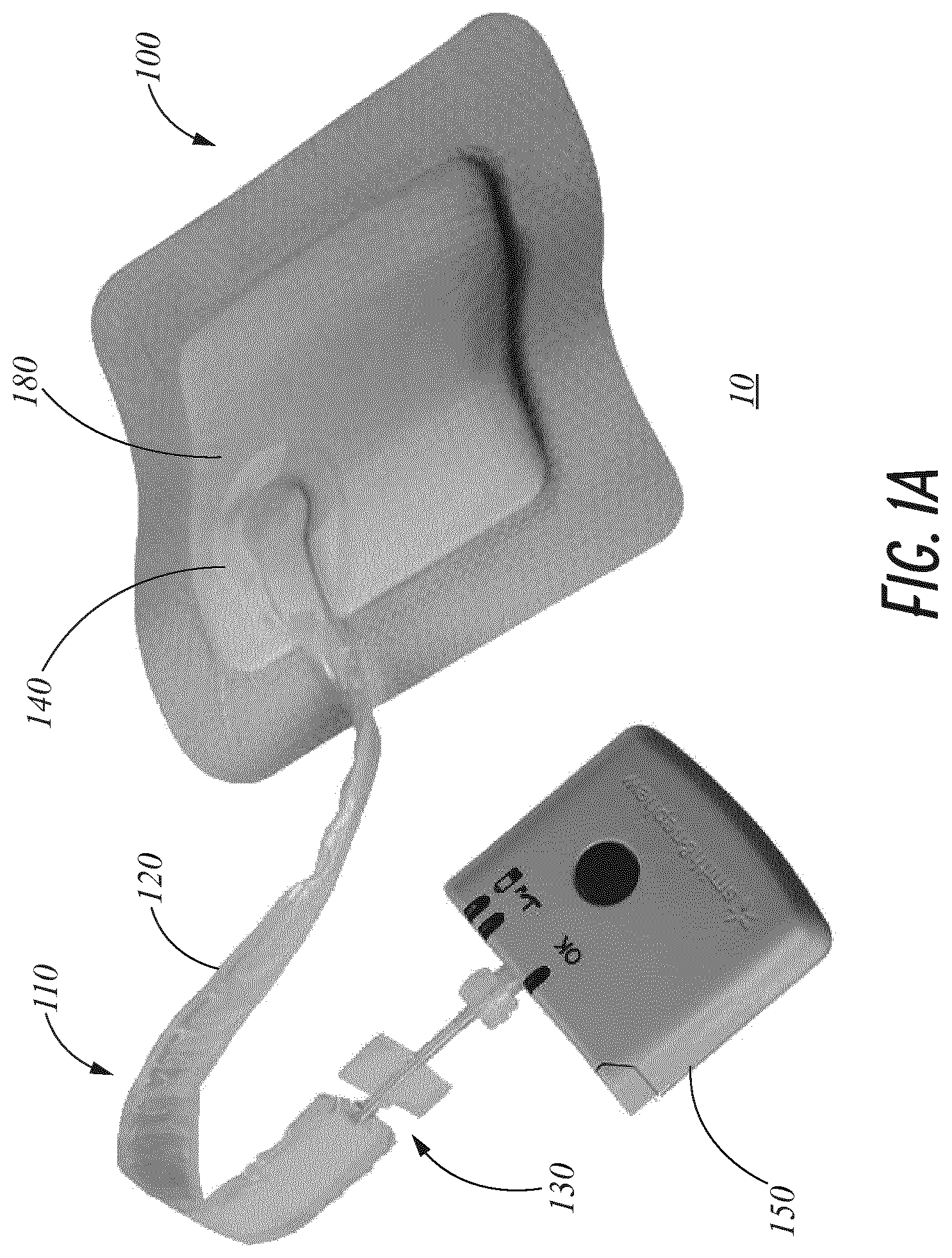 Patent US11771820 — Negative pressure wound therapy apparatus for post breast surgery wounds — Figure 1