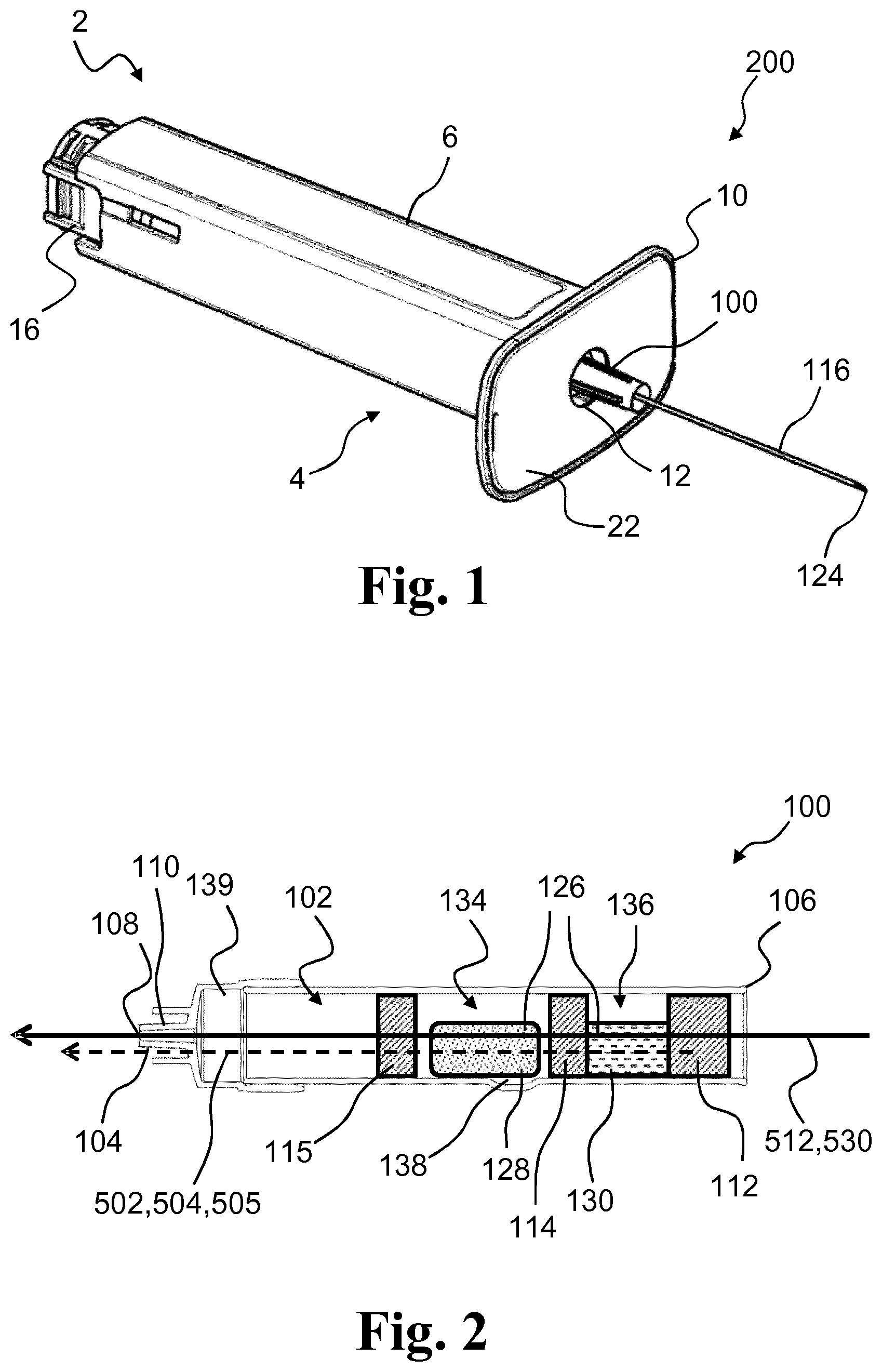 Patent US11771831 — Auto injector with automated reconstitution — Figure 1