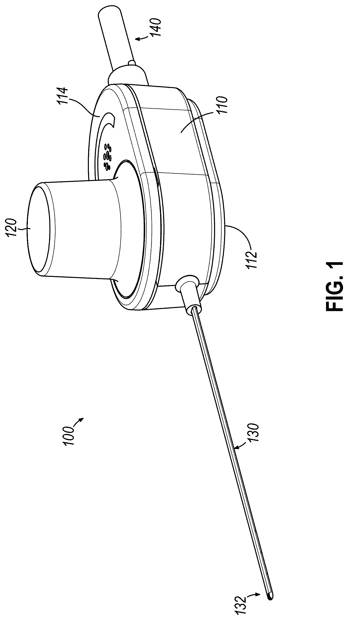 Patent US11771834 Figure 1 – Dose clip assembly for syringe