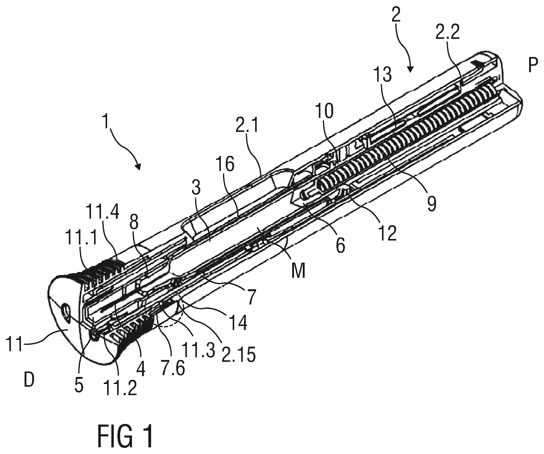 Patent US11771838 — Audible indicator — Figure 1