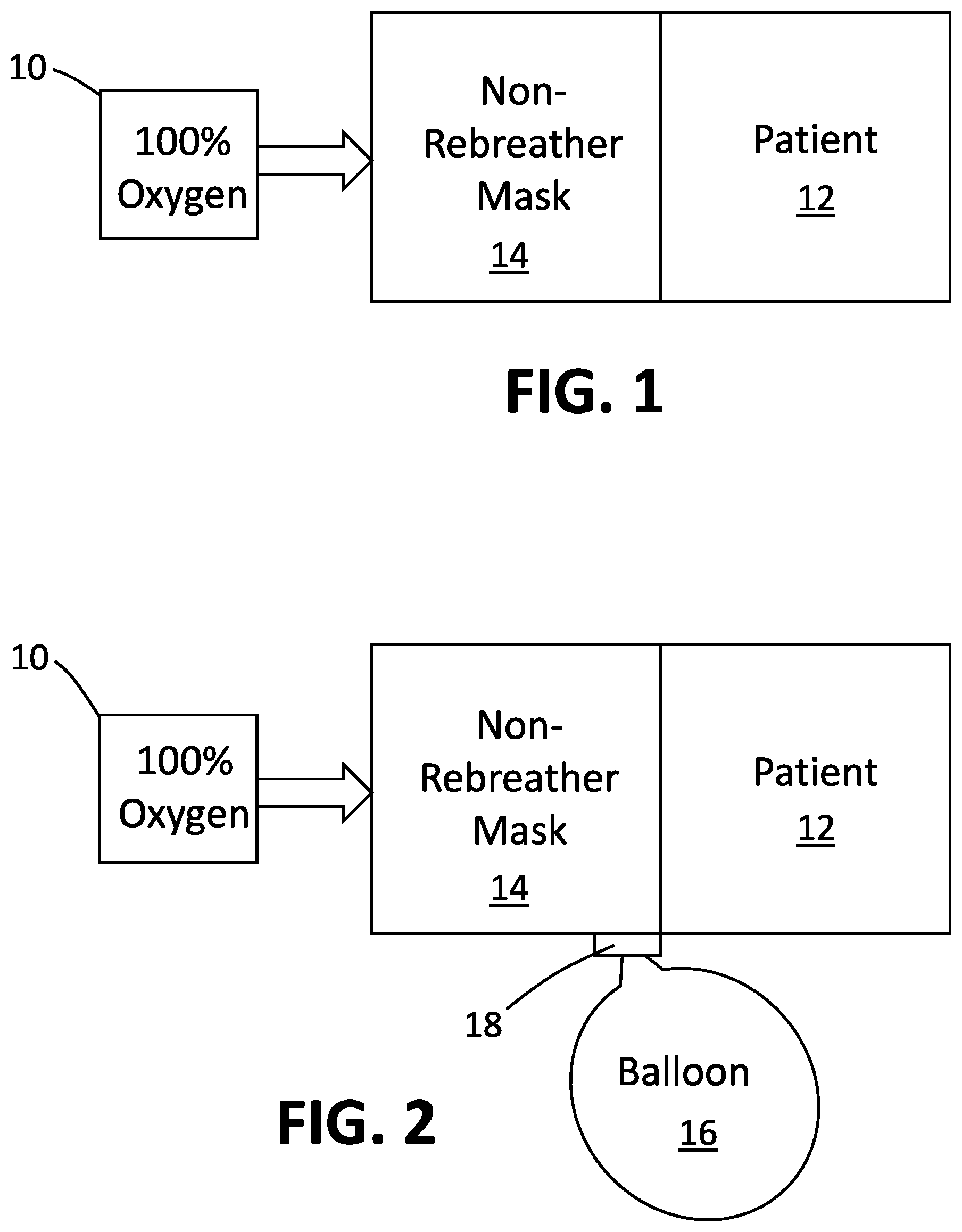 Patent US11771855 — Methods of treating medical conditions with oxygen — Figure 1