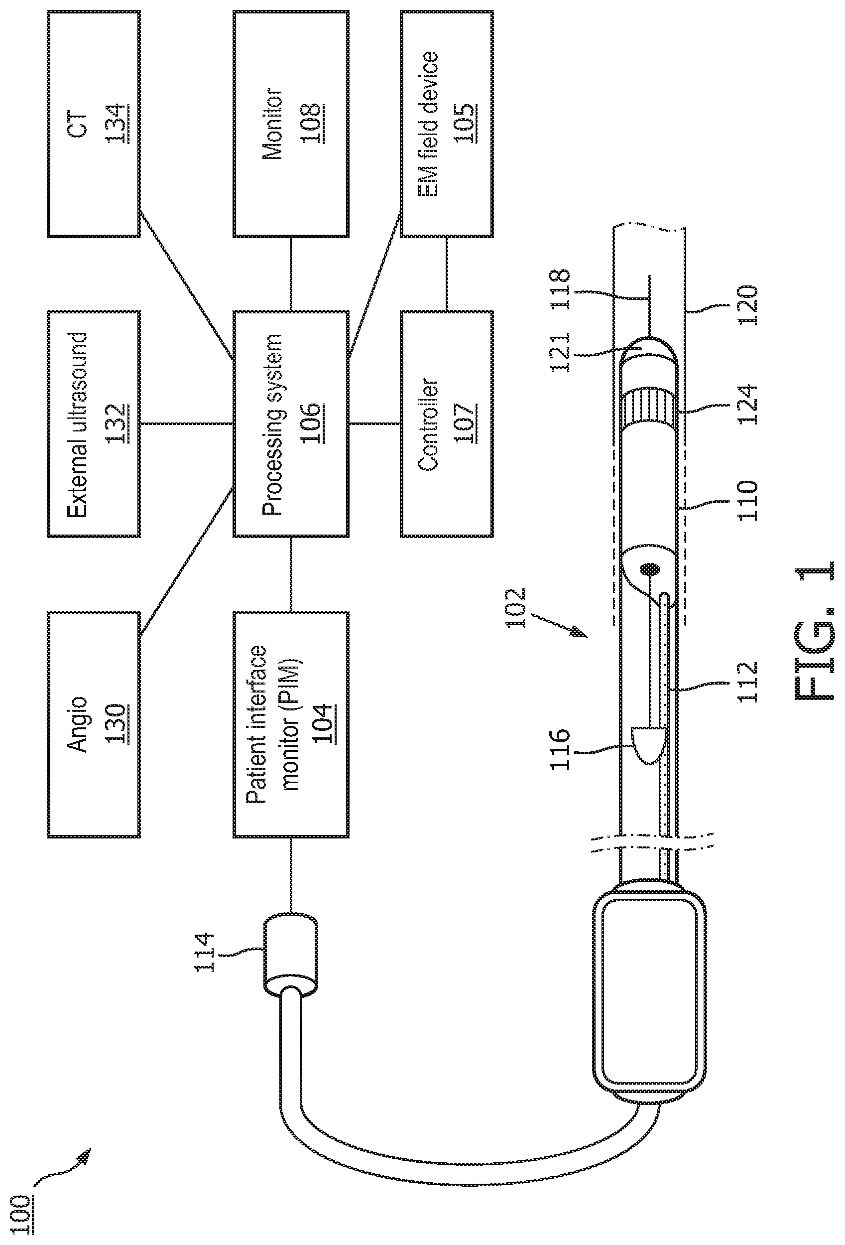 Patent US11771869 — Electromagnetic control for intraluminal sensing devices and associated devices, systems, and methods — Figure 1