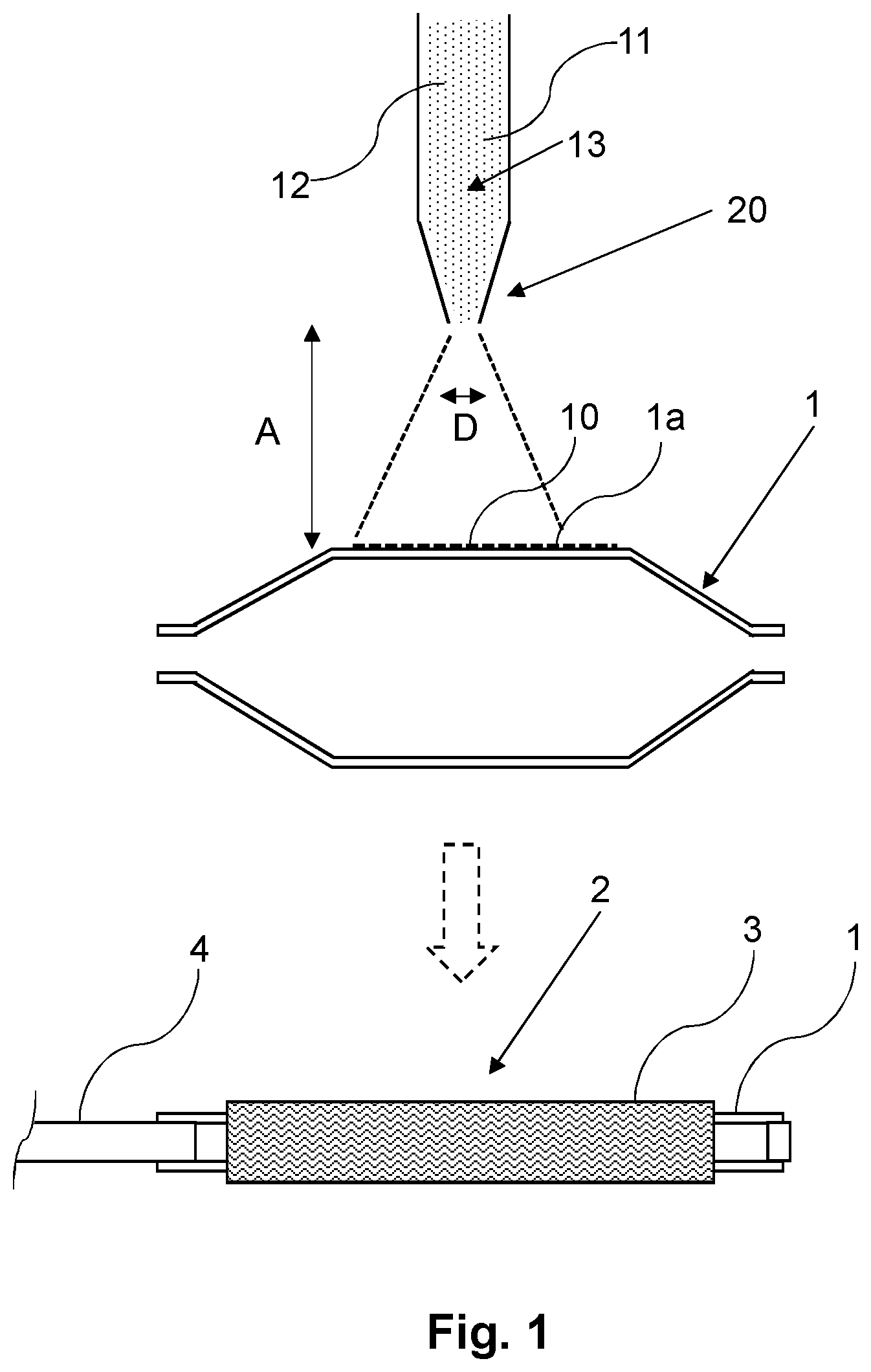 Patent US11771874 — Functionalized balloon surface — Figure 1