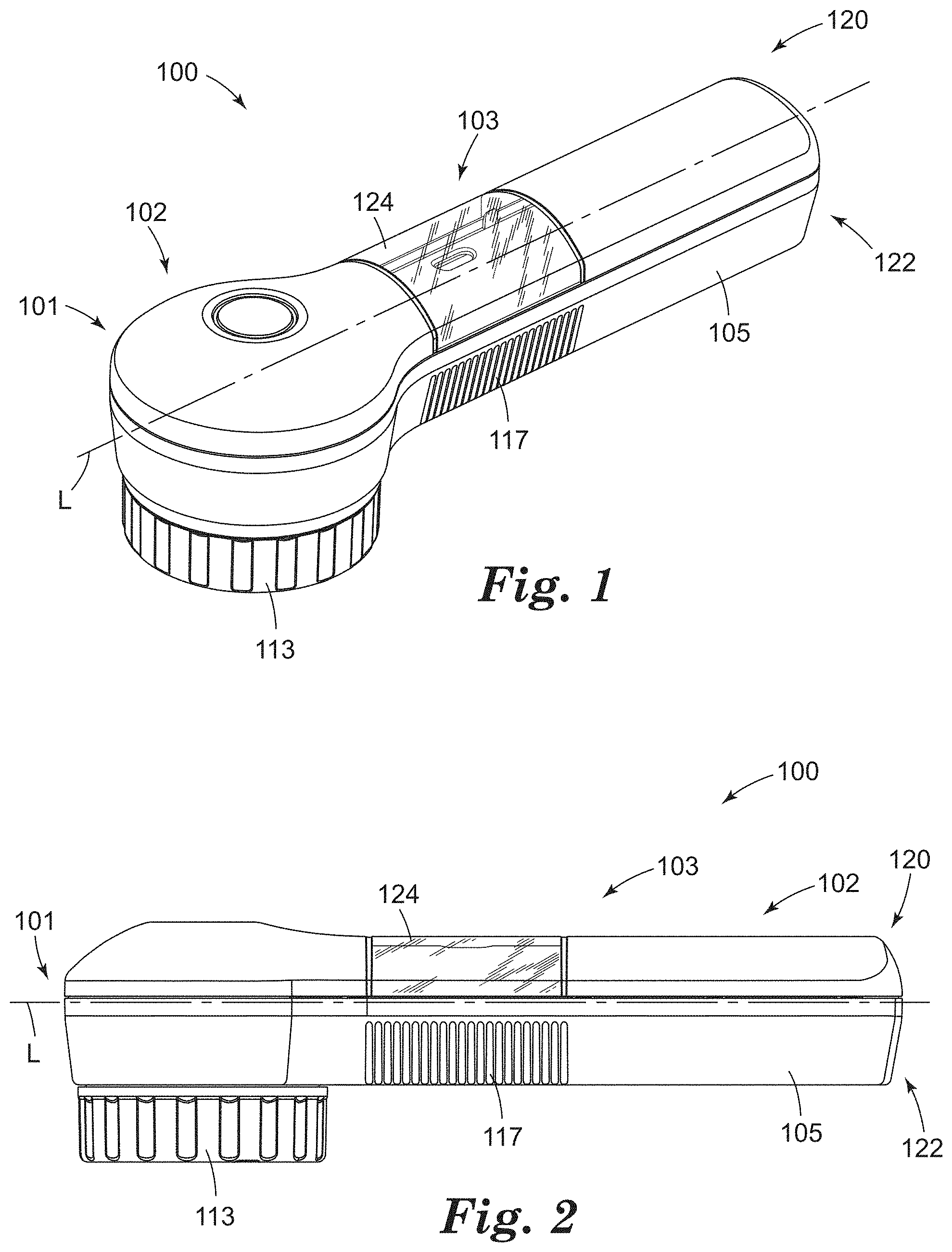 Patent US11771878 — Microneedle injection and infusion apparatus and method of using same — Figure 1