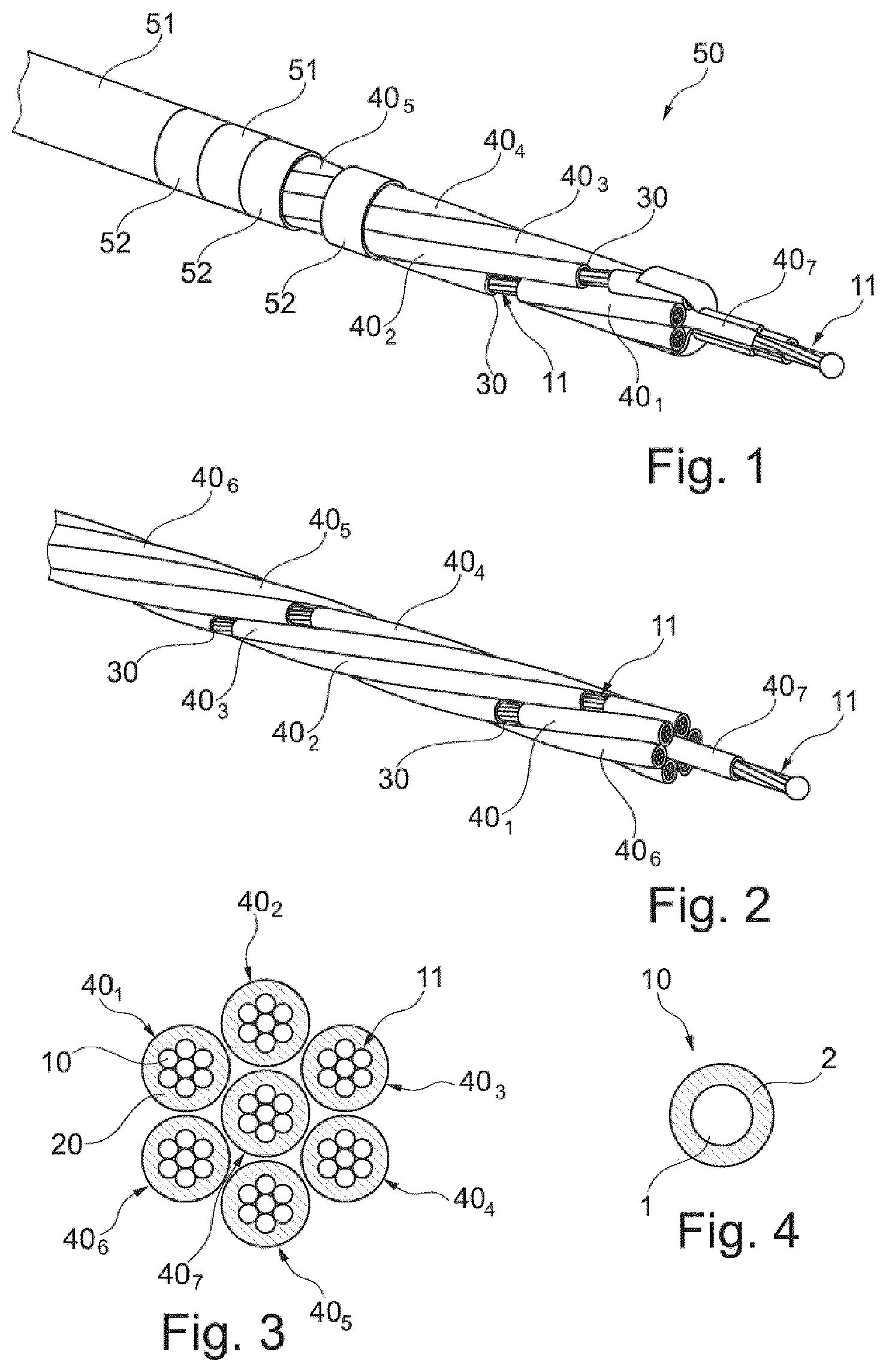 Patent US11771889 — Implantable detection/stimulation multipolor microlead — Figure 1