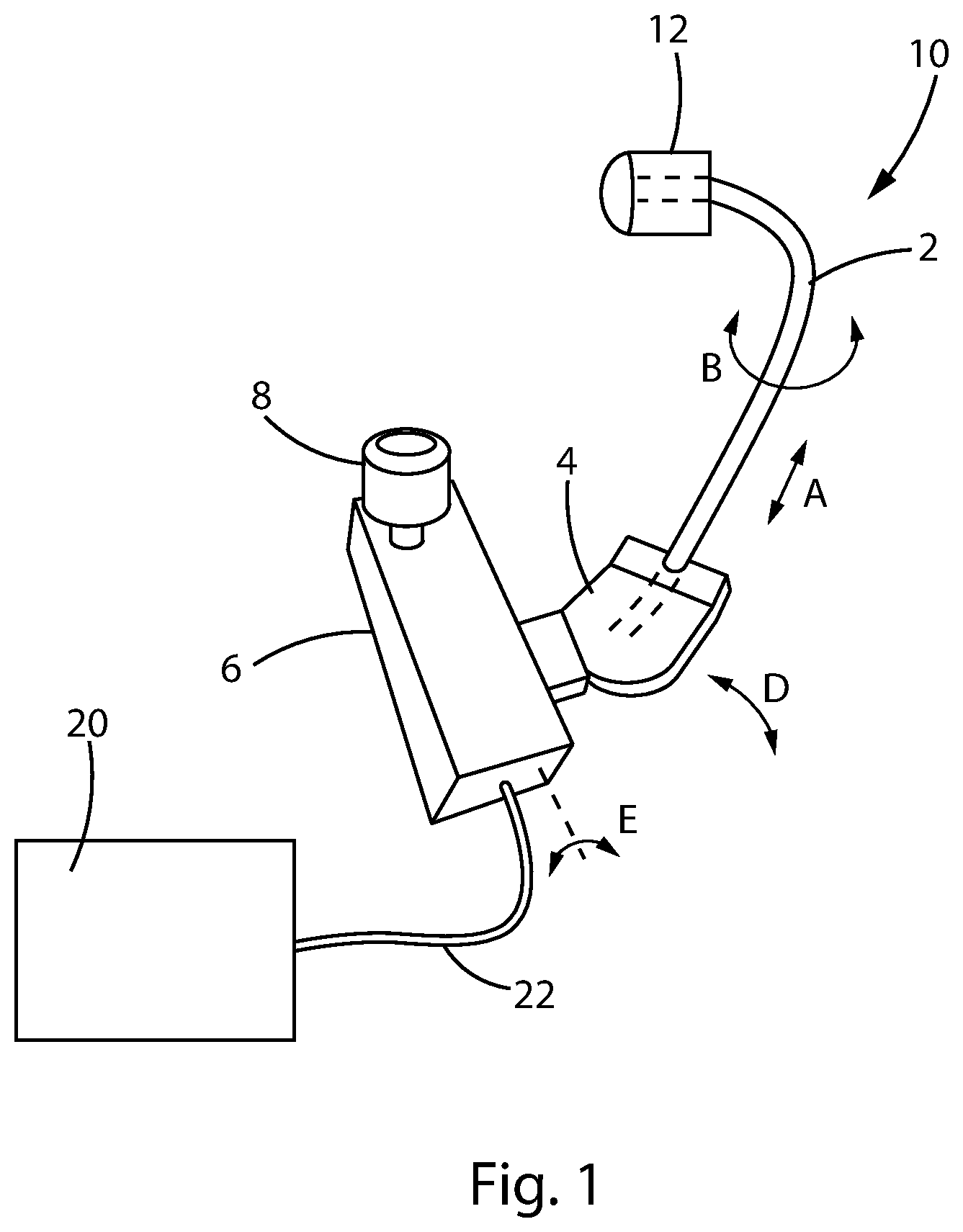 Patent US11771895 — Compact auricular stimulation device — Figure 1