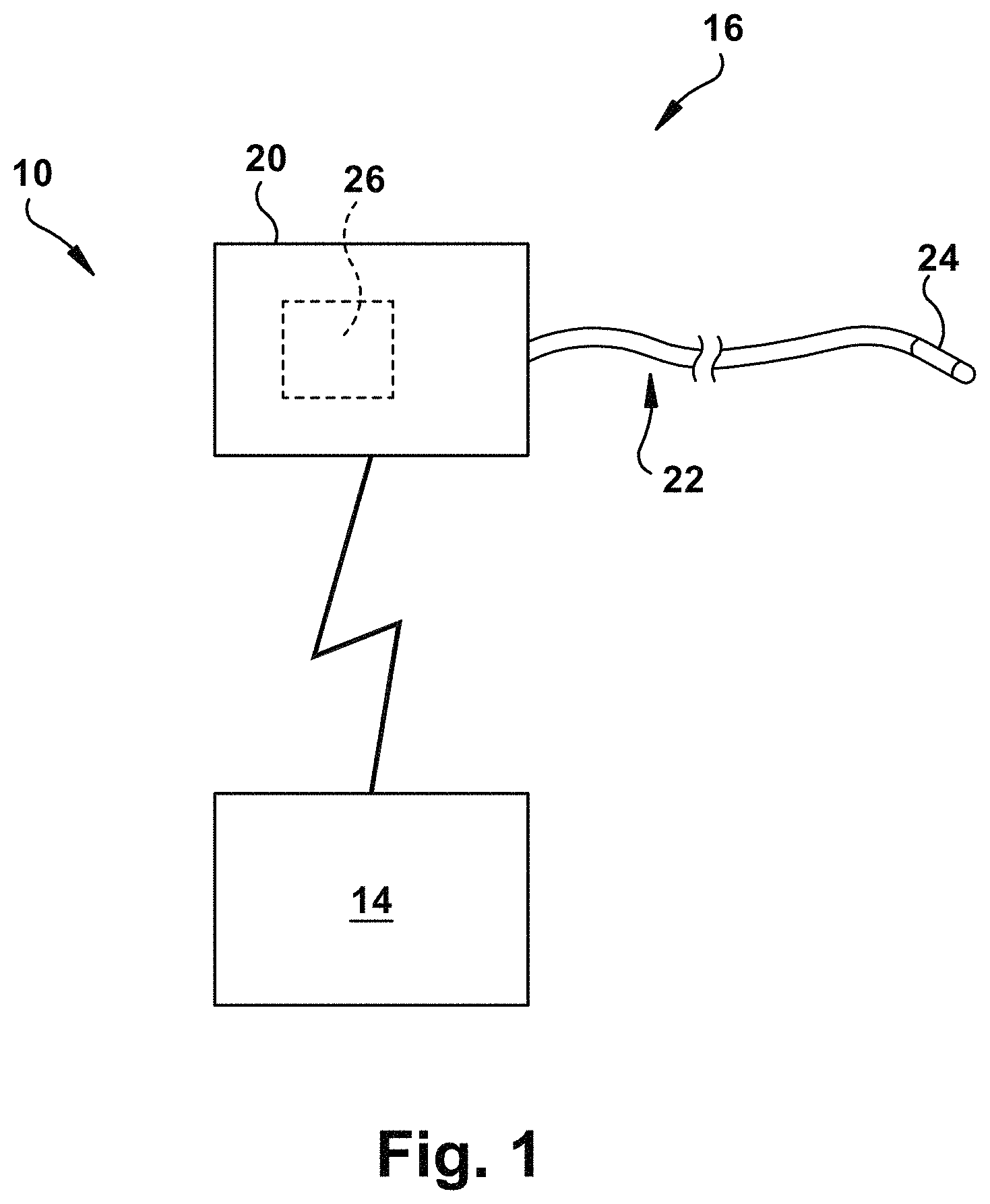 Patent US11771899 — System and method for treating obstructive sleep apnea — Figure 1