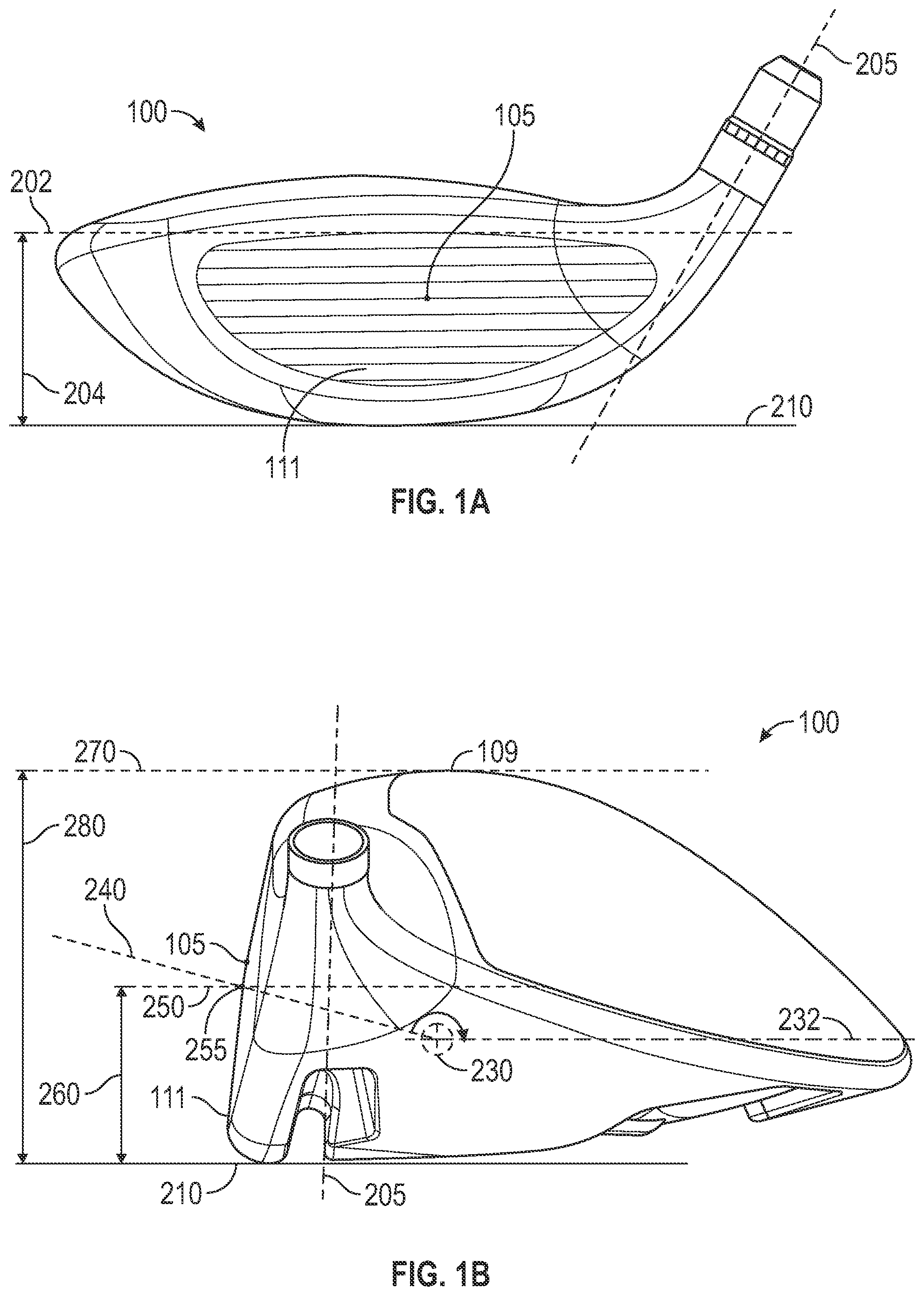 Patent US11771963 — Golf club heads — Figure 1