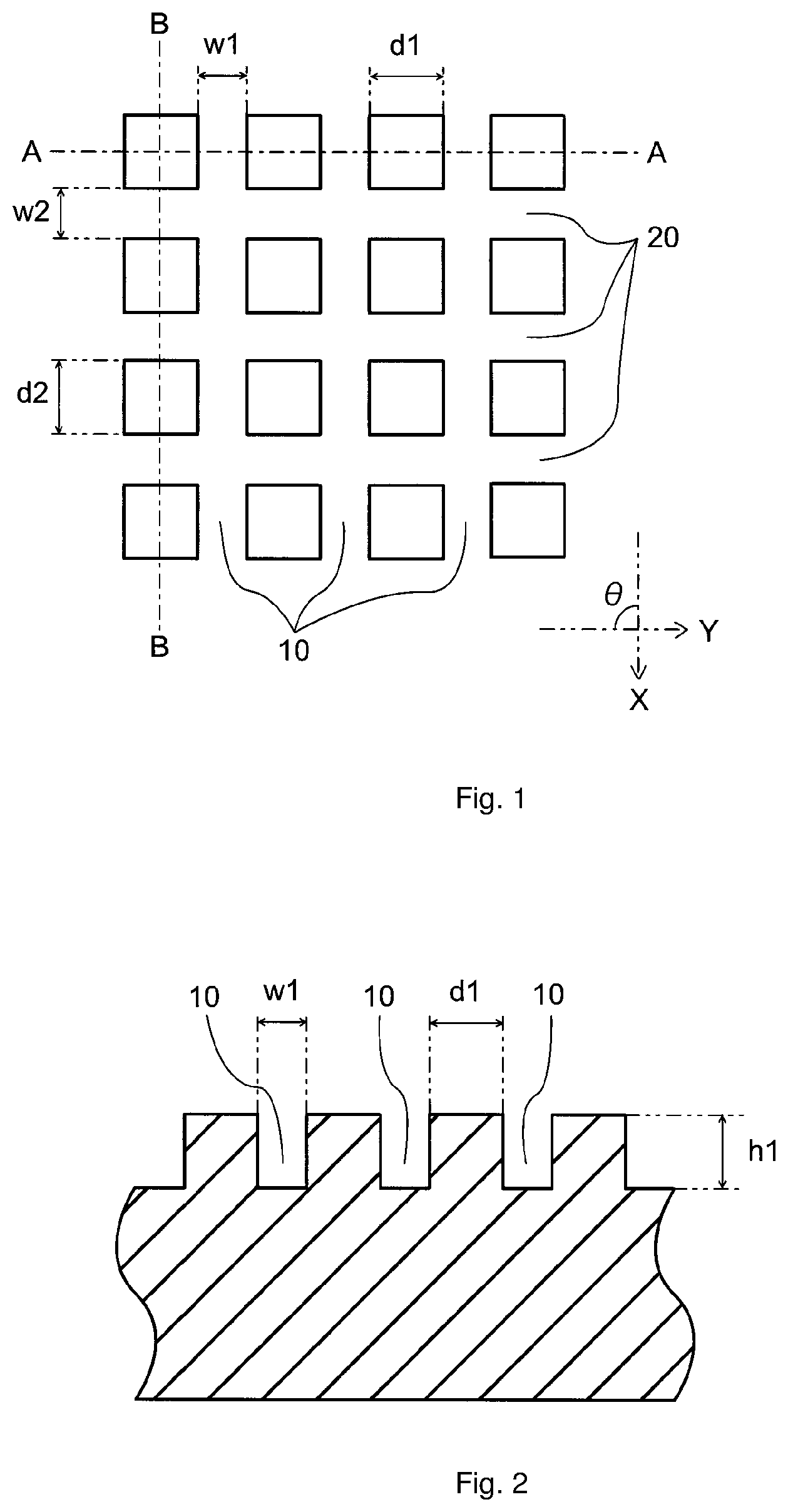 Patent US11771967 — Golf club grip and golf club — Figure 1