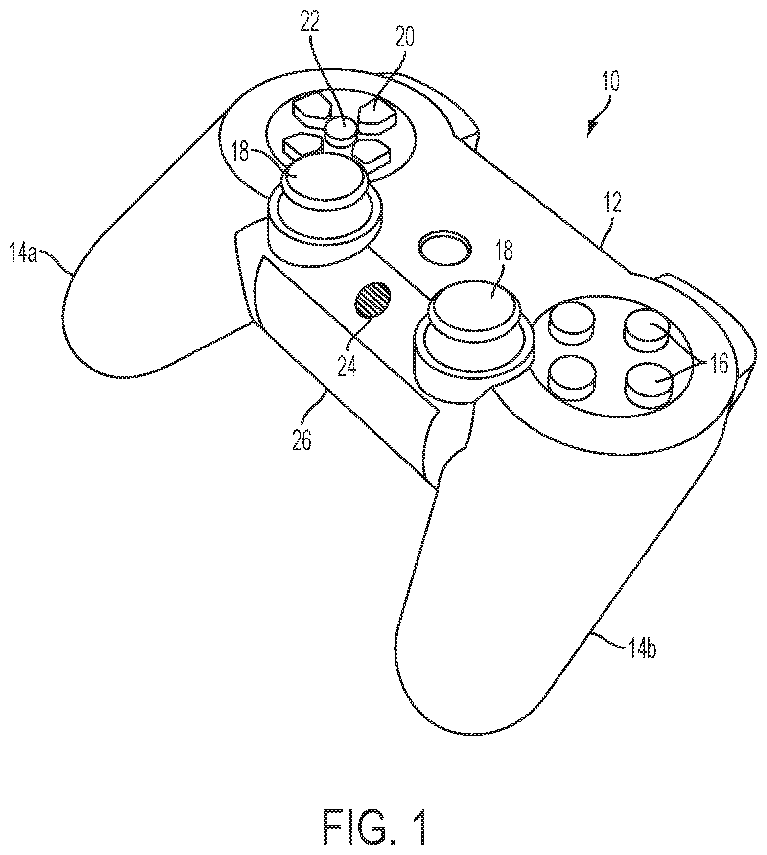 Patent US11771981 — Sharing buffered gameplay in response to an input request — Figure 1