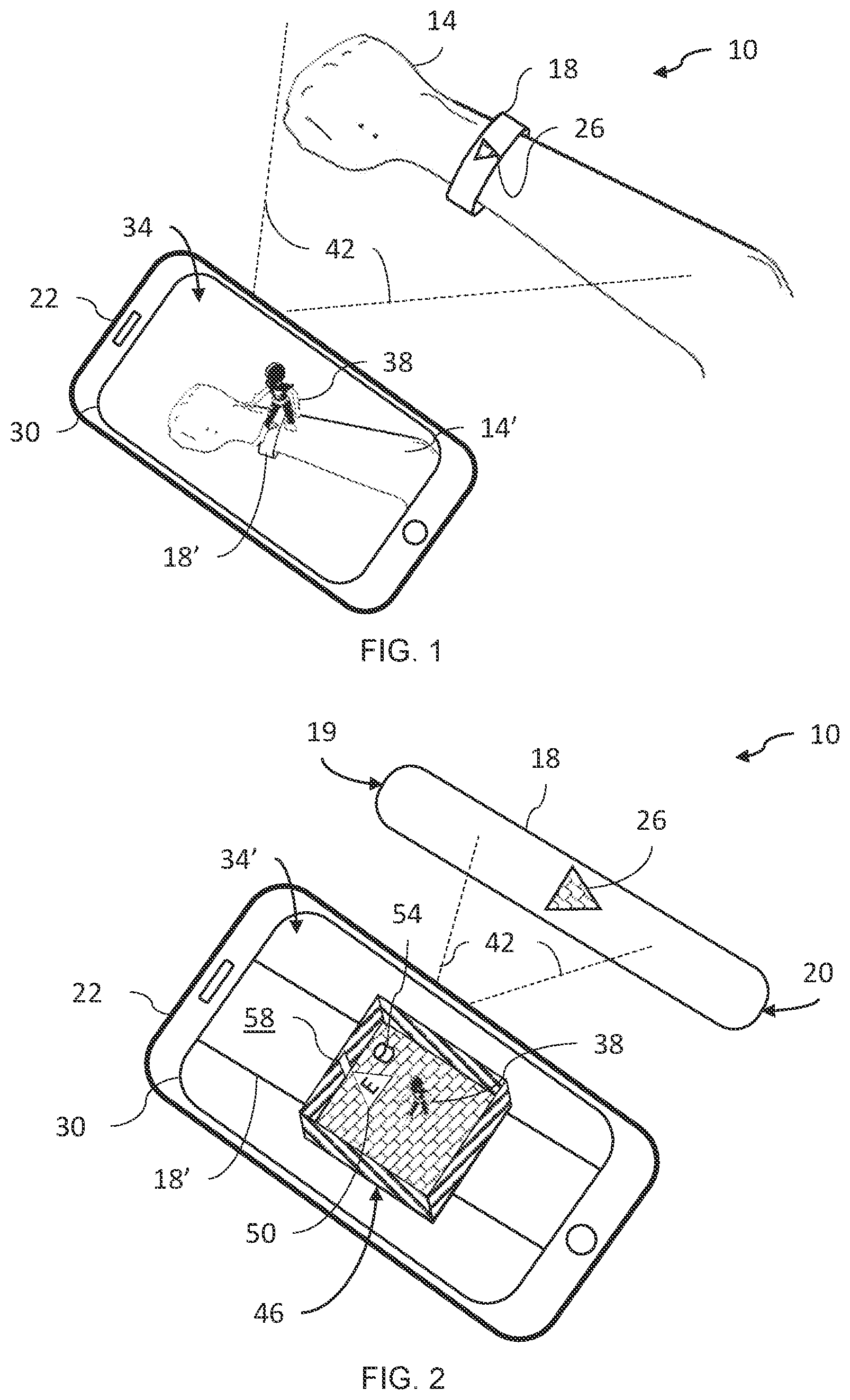 Patent US11771982 — Systems and methods for augmented reality role playing entertainment — Figure 1