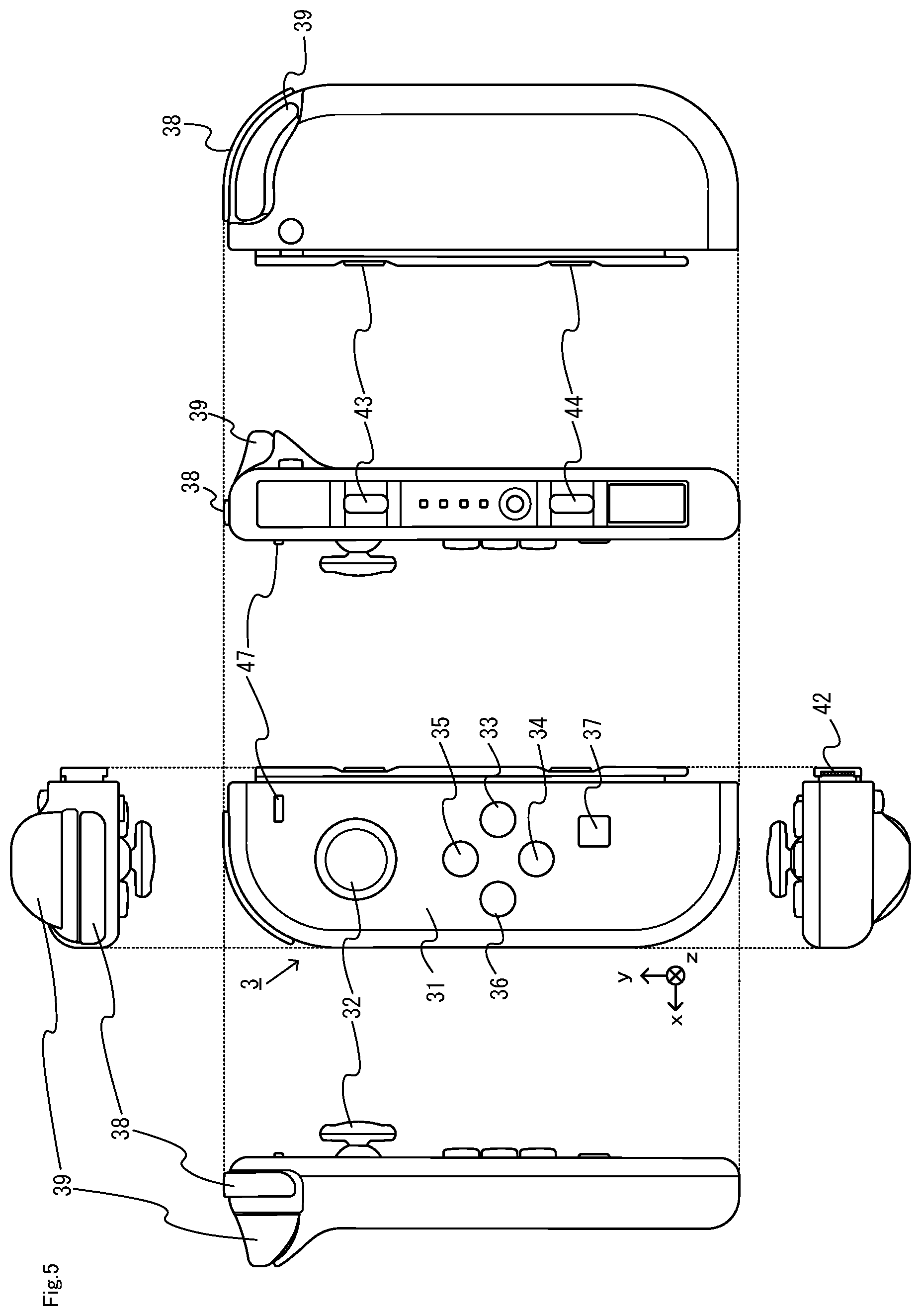Patent US11771994 Figure 5 – Storage medium having information processing program stored therein, information processing system, information processing apparatus, and information processing method