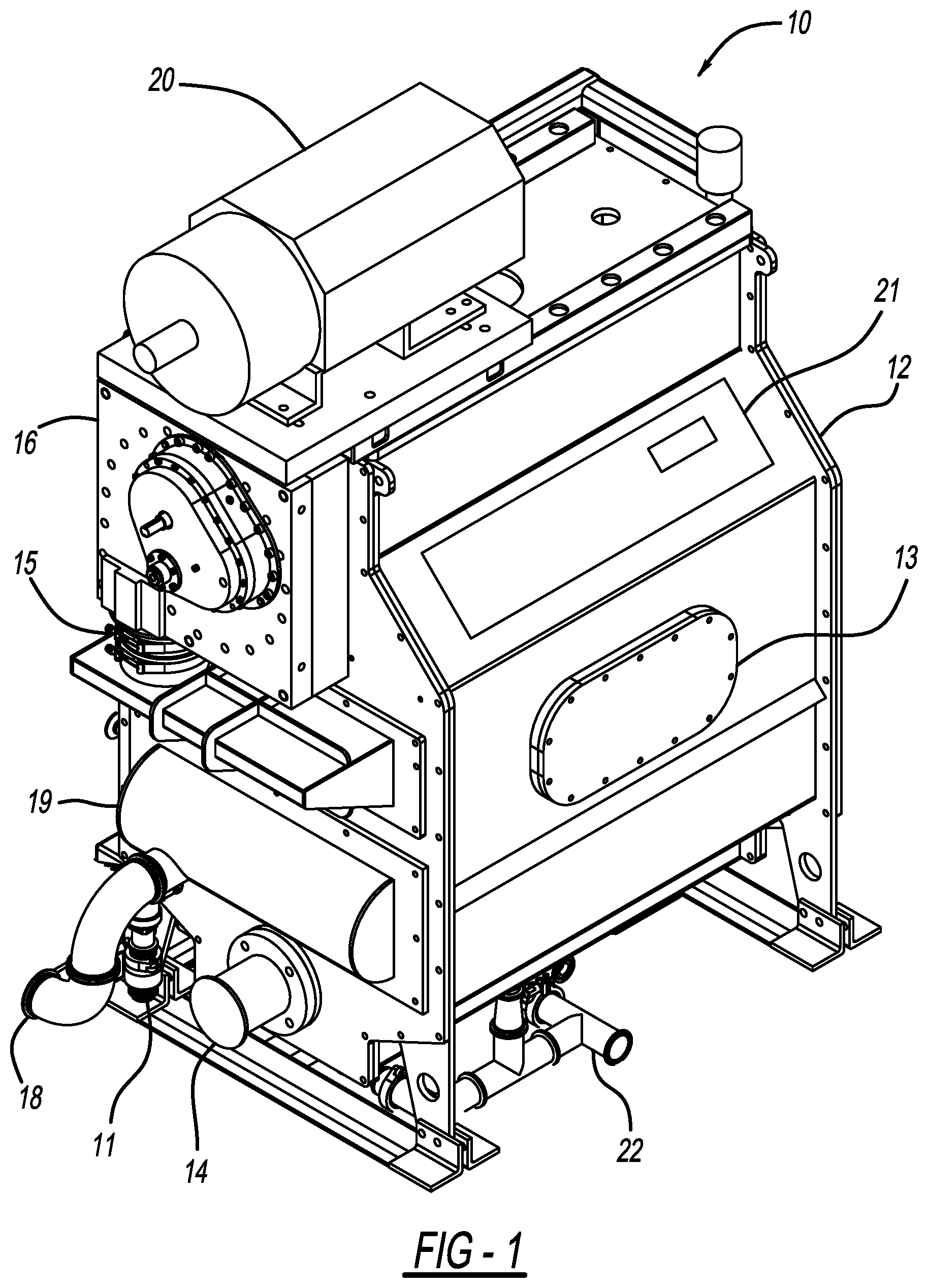 Patent US11772008 — Water treatment system and method of use thereof — Figure 1