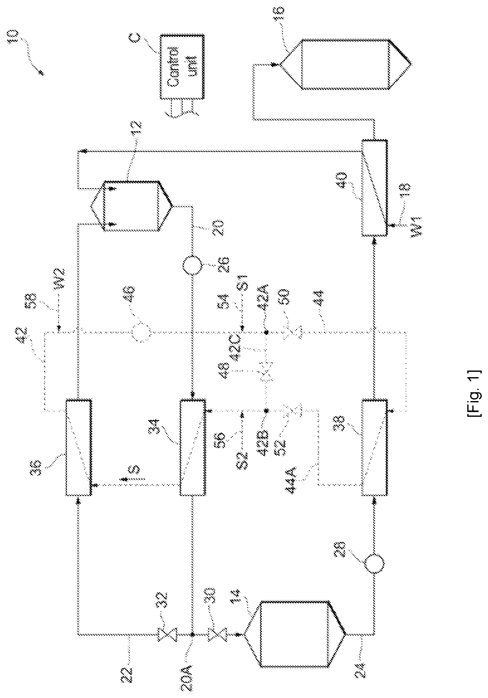 Patent US11772010 — Extract production system and method for producing extract — Figure 1