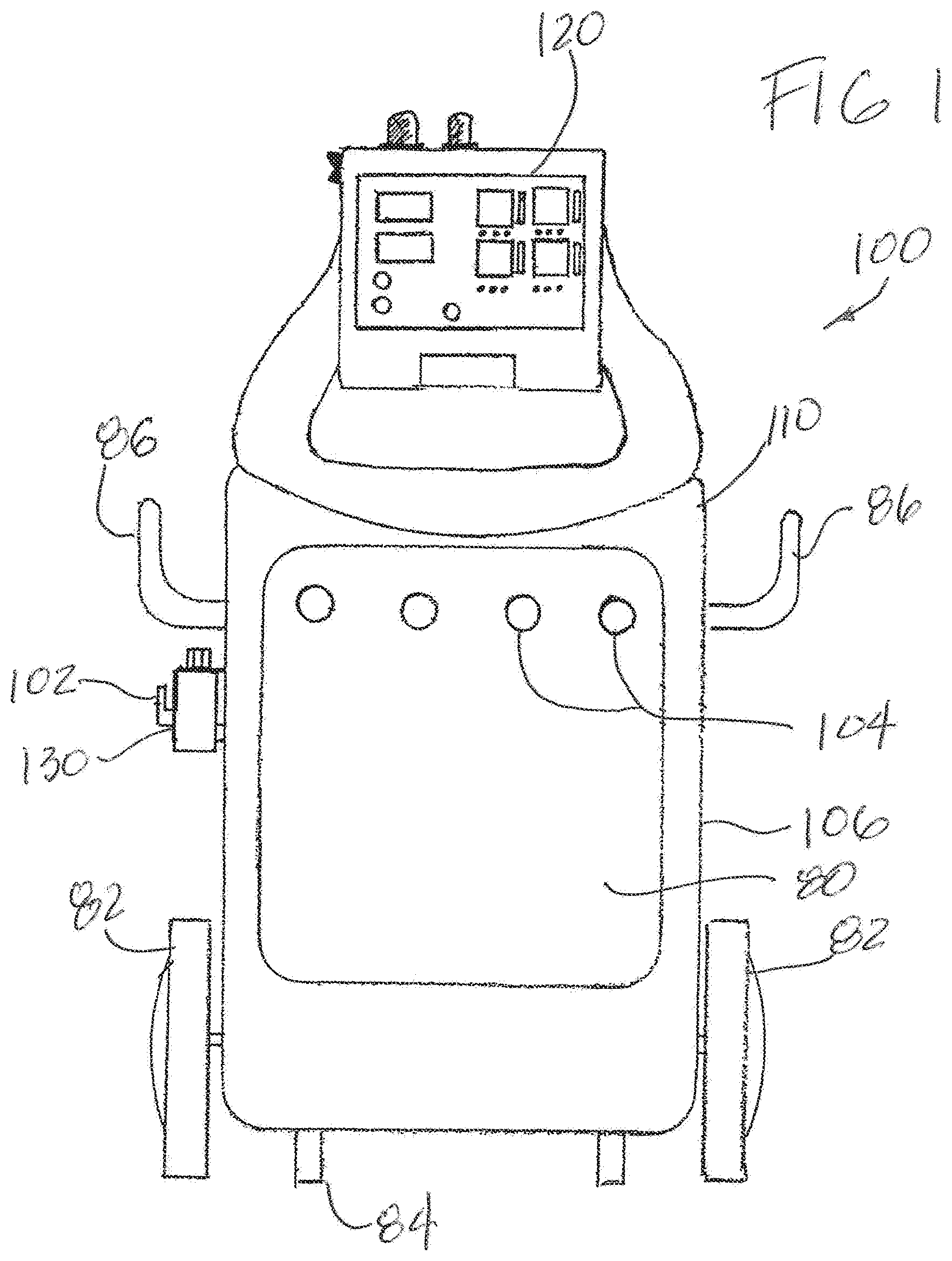 Patent US11772040 — Air separators and related methods — Figure 1