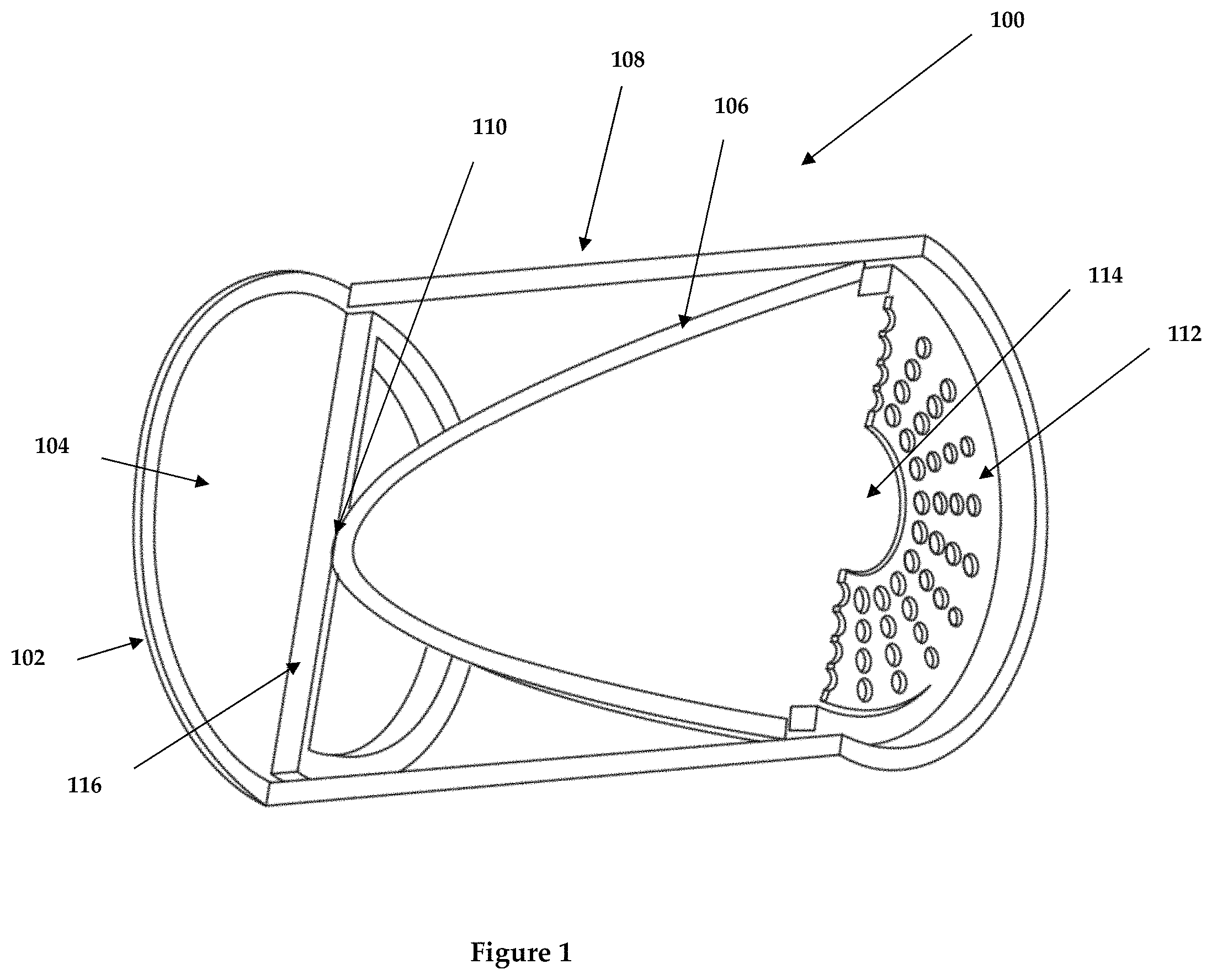 Patent US11772079 — Diesel particulate filtration (DPF) system — Figure 1