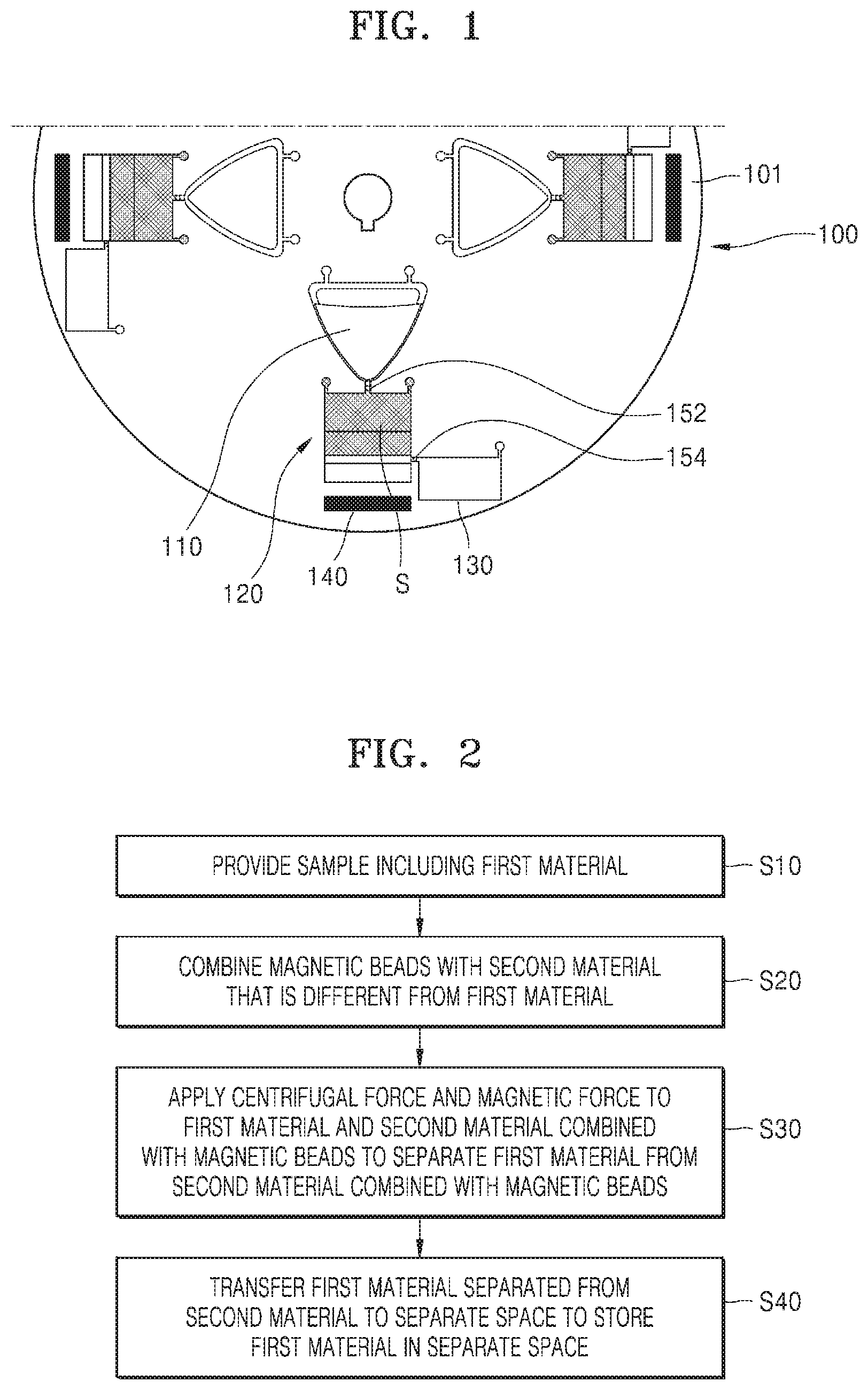Patent US11772094 — Microfluidic apparatus and method for separating target cells using the same — Figure 1