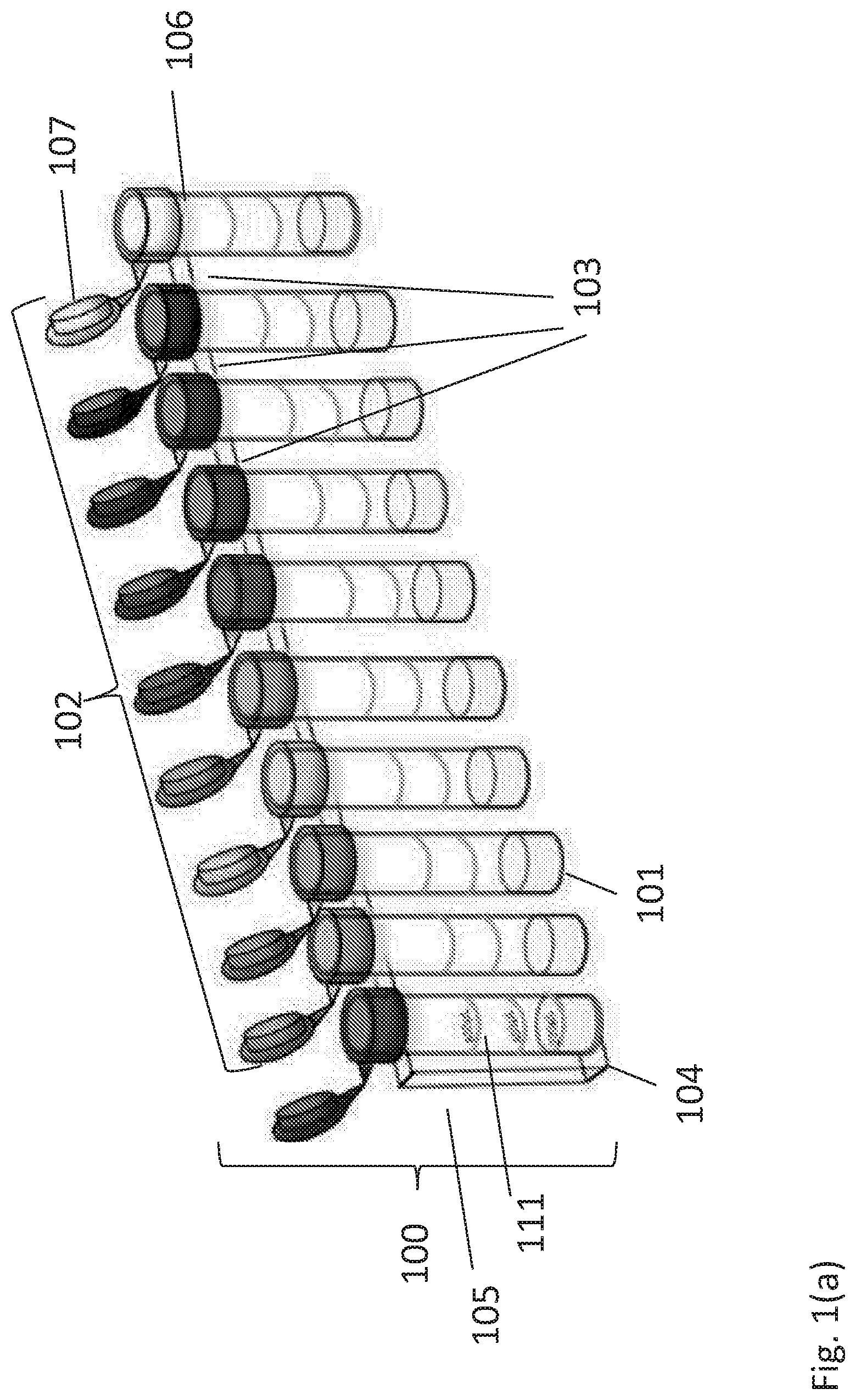 Patent US11772098 — Packaging for multiplexed assays — Figure 1