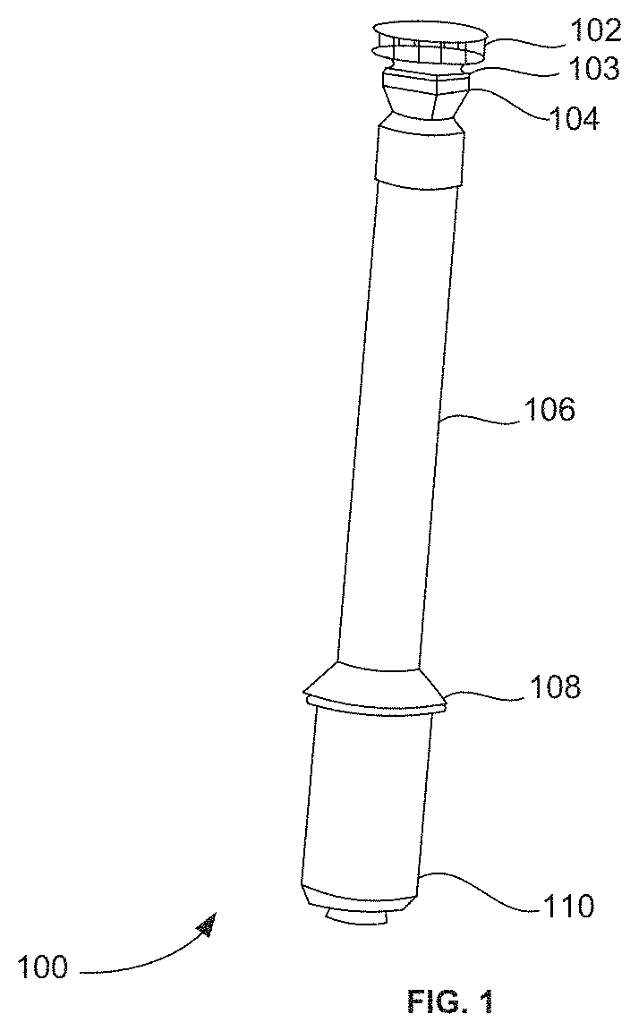 Patent US11772103 — Filter-less intelligent air purification device — Figure 1