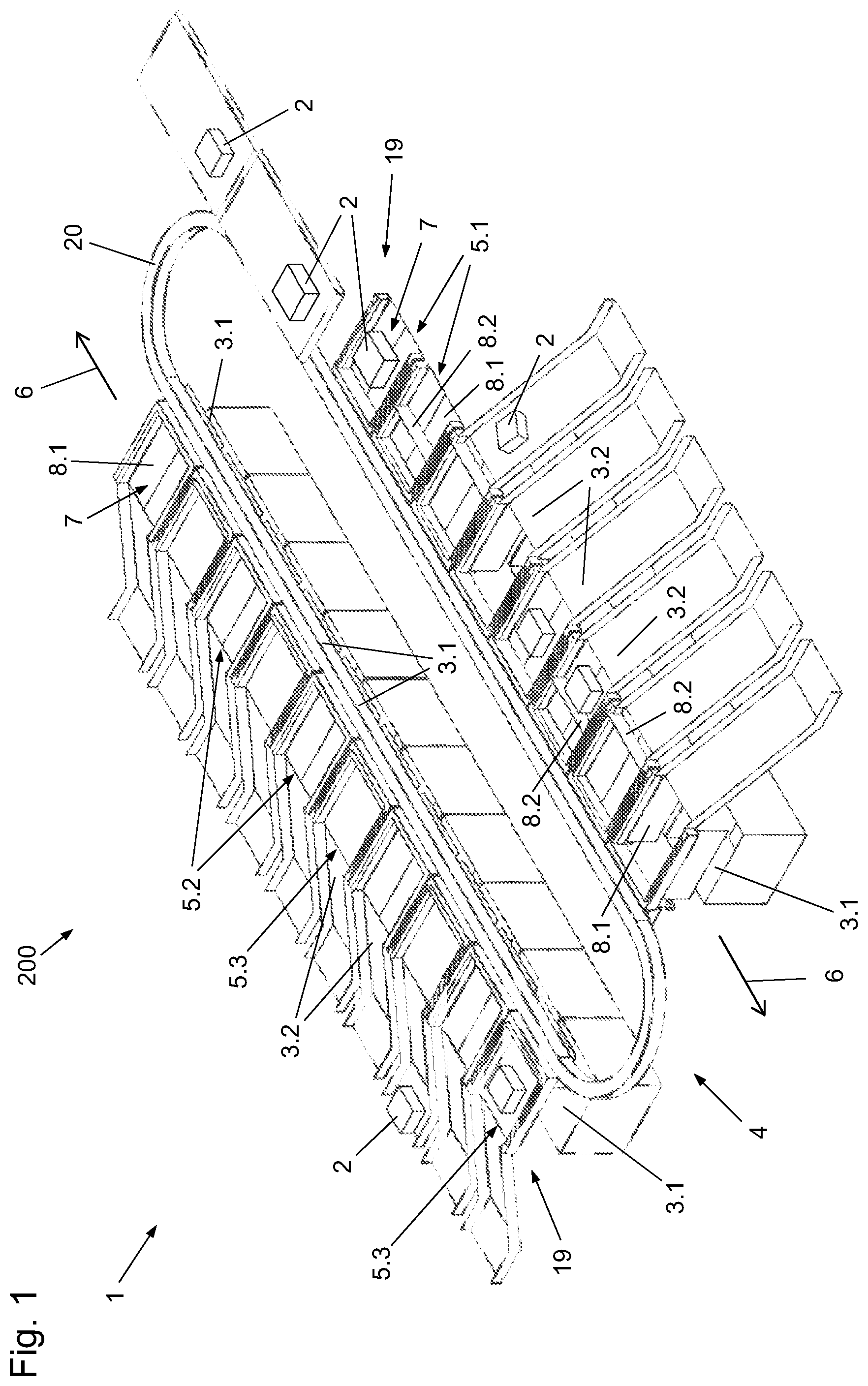 Patent US11772131 Figure 1 – Method for sorting articles, and sorting device