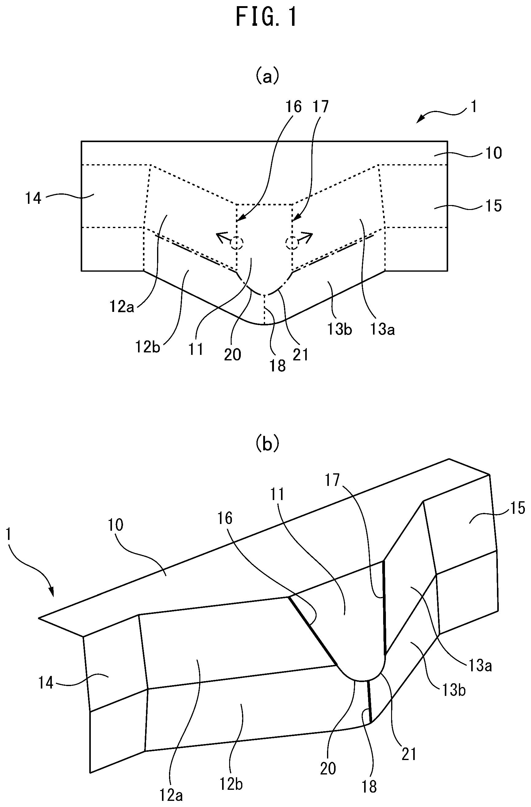 Patent US11772147 — Stretch flanging tool, stretch flanging method using the same, and member with stretch flange — Figure 1