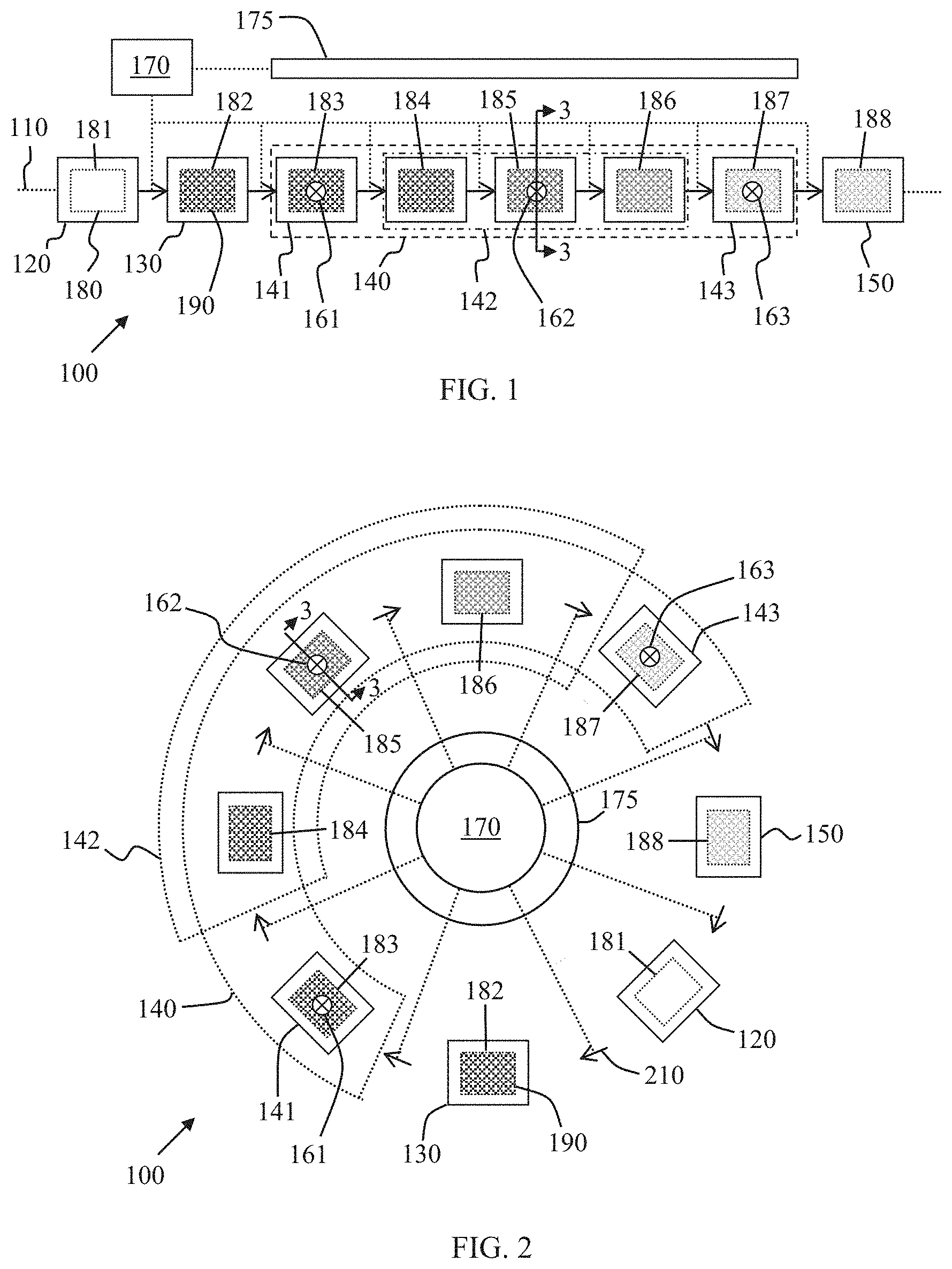 Patent US11772156 — In-line pressurization chamber for casting — Figure 1