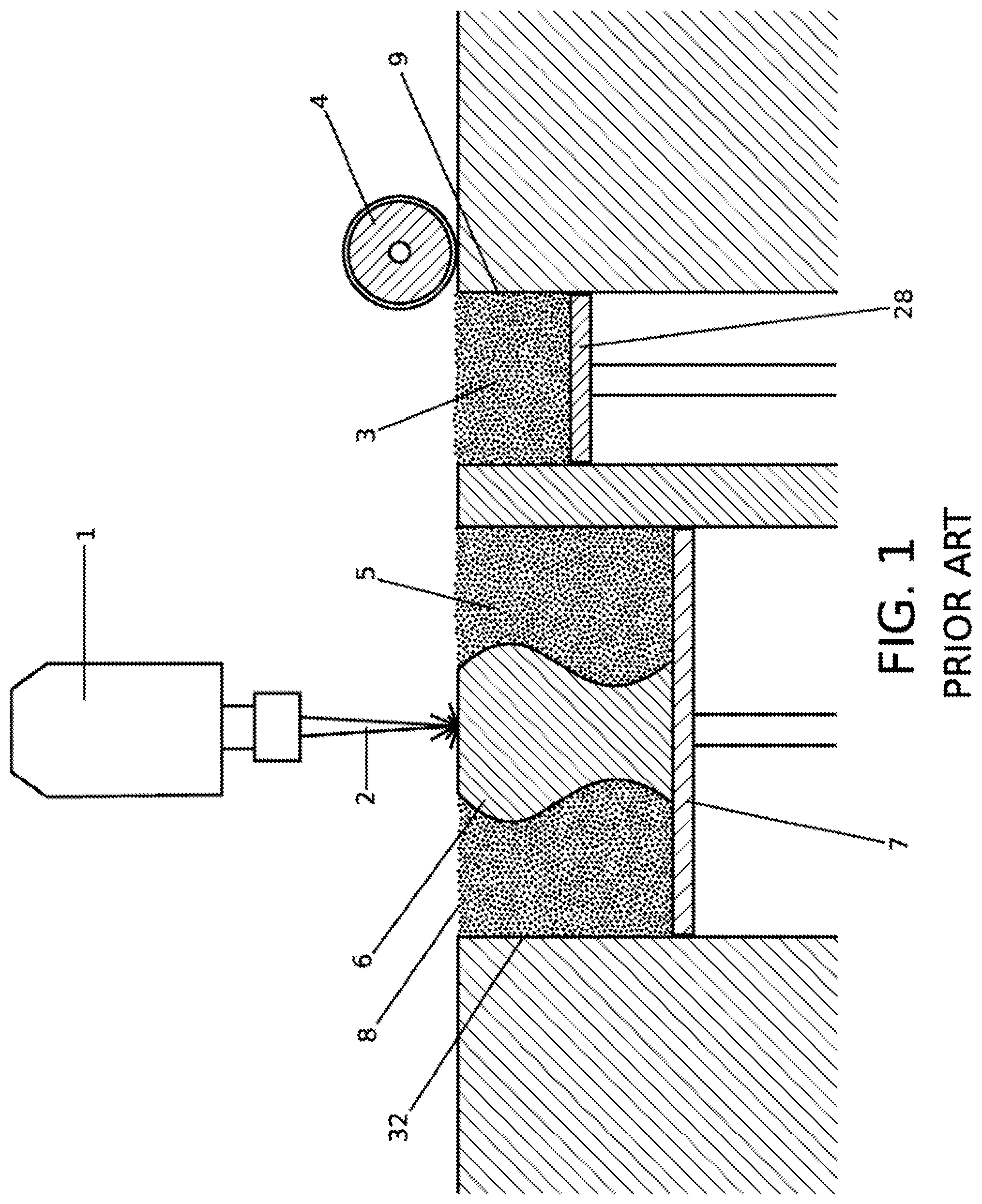 Patent US11772164 — Powder bed recoater — Figure 1