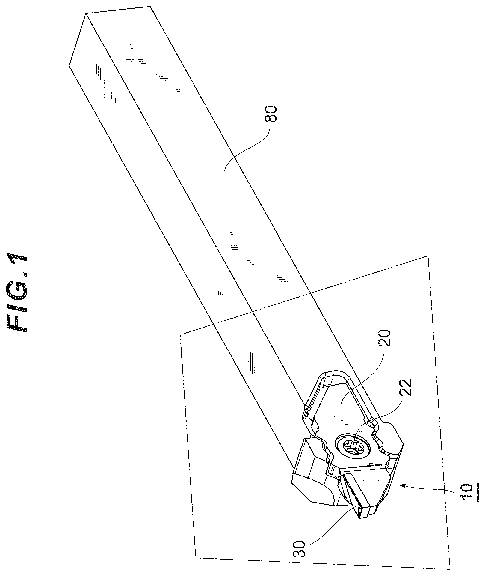 Patent US11772166 — Cutting insert — Figure 1