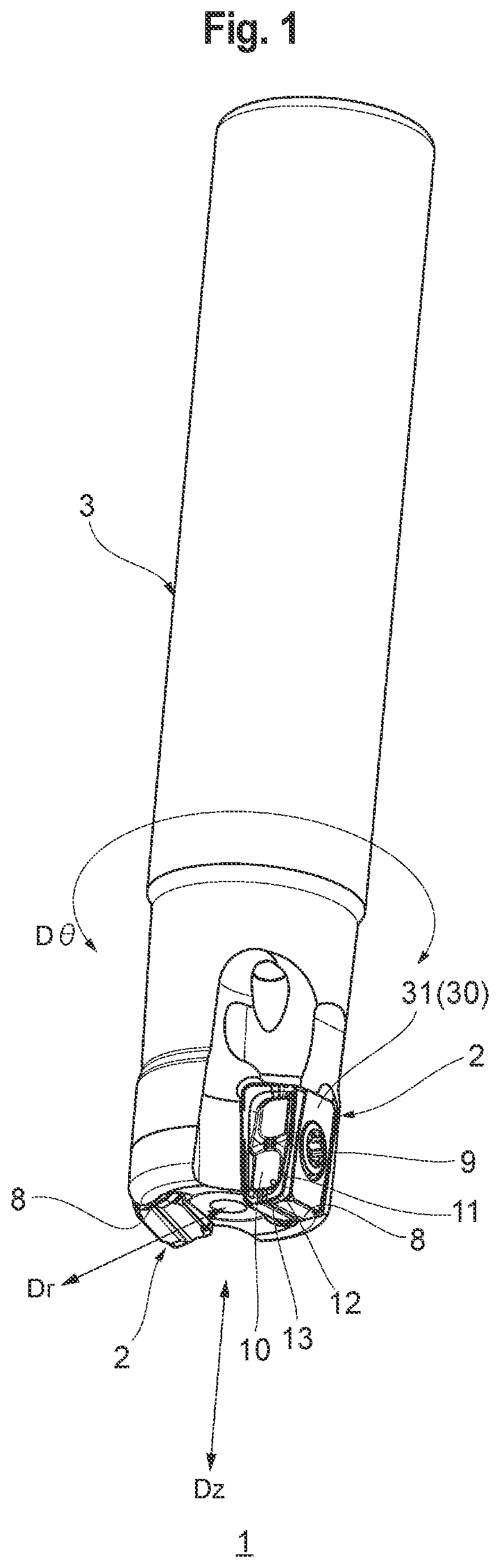 Patent US11772167 — Cutting insert — Figure 1