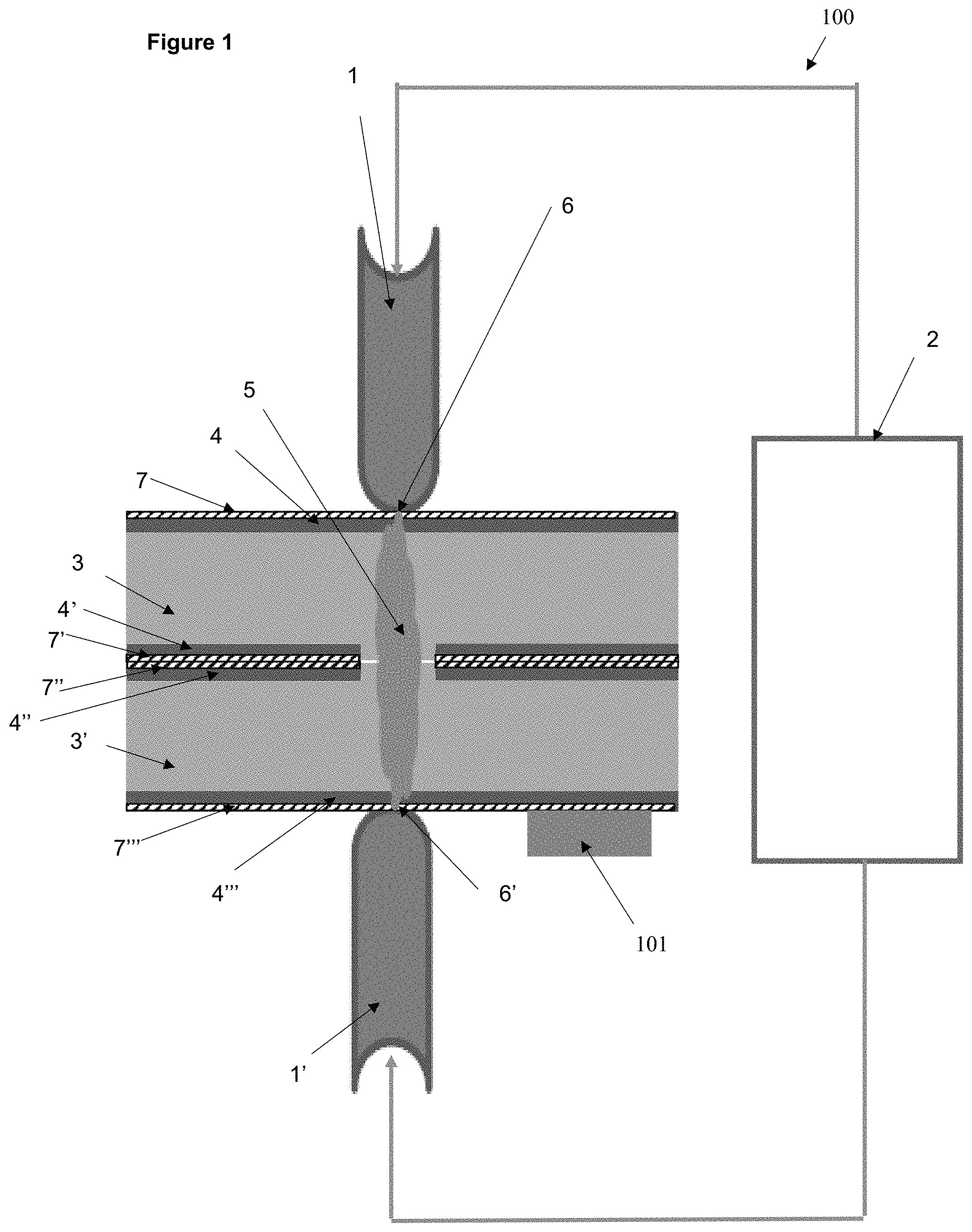 Patent US11772184 Figure 1 – Welding method for the manufacture of an assembly of at least 2 metallic substrates