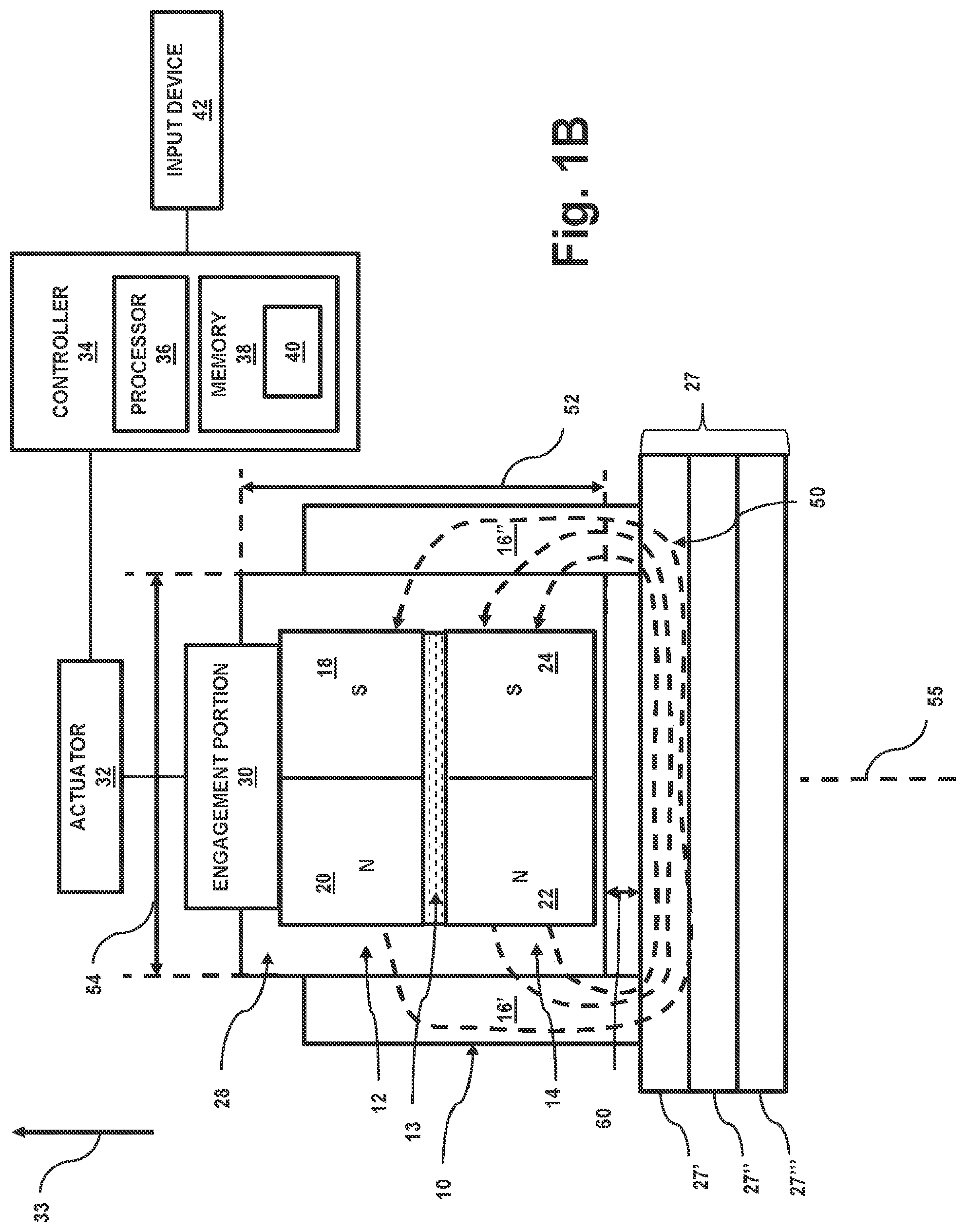 Patent US11772214 Figure 2 – Magnetic coupling device