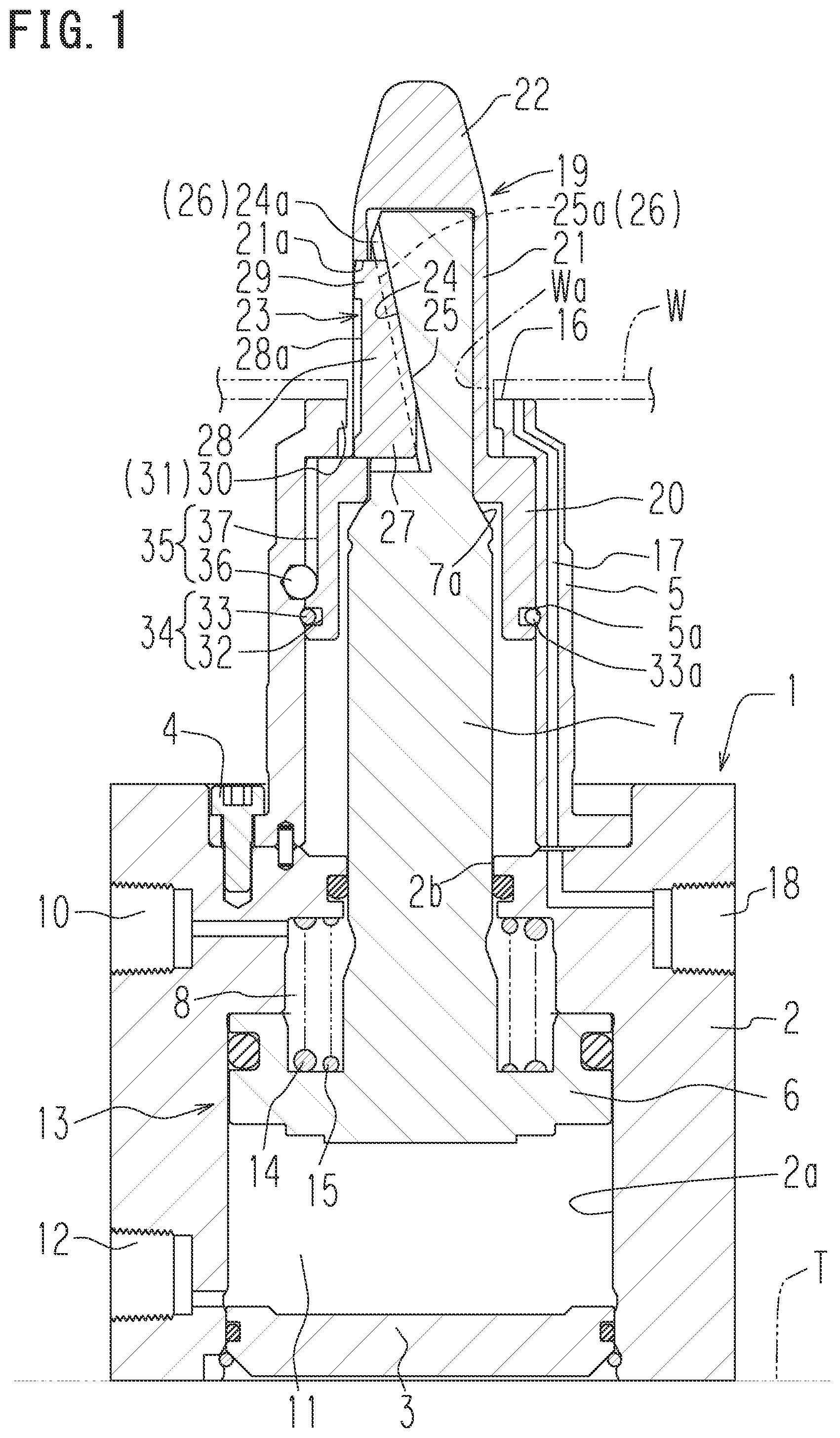 Patent US11772239 — Clamping apparatus — Figure 1