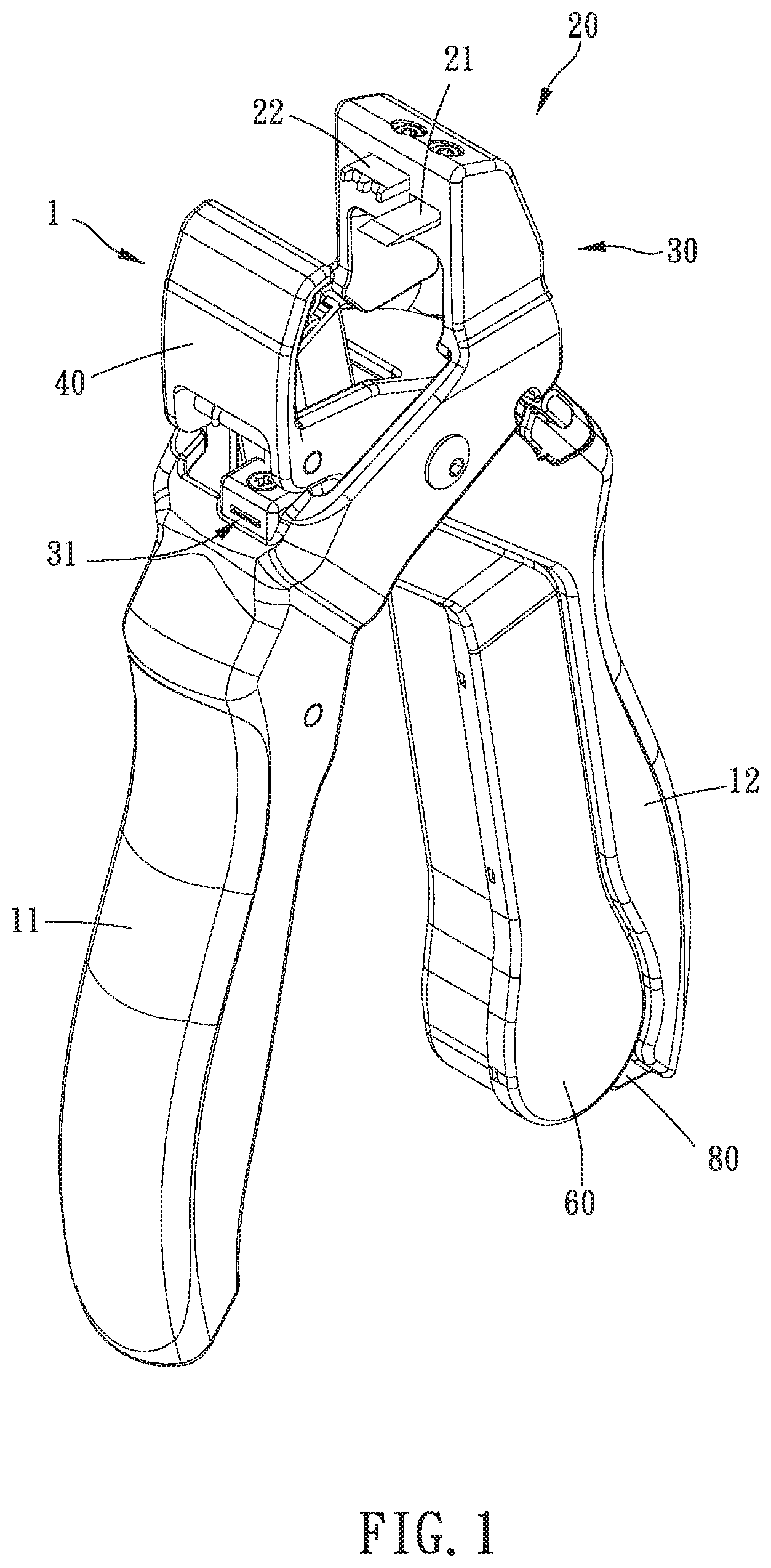 Patent US11772240 — Pliers — Figure 1