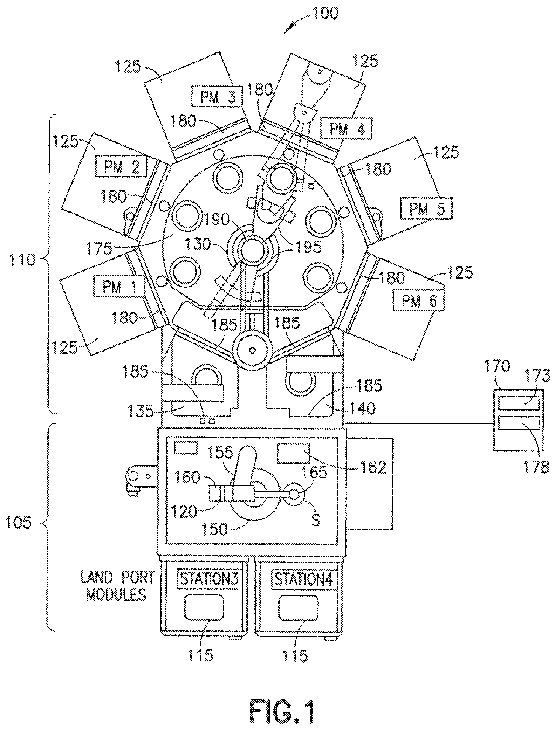 Patent US11772261 — Compact direct drive spindle — Figure 1