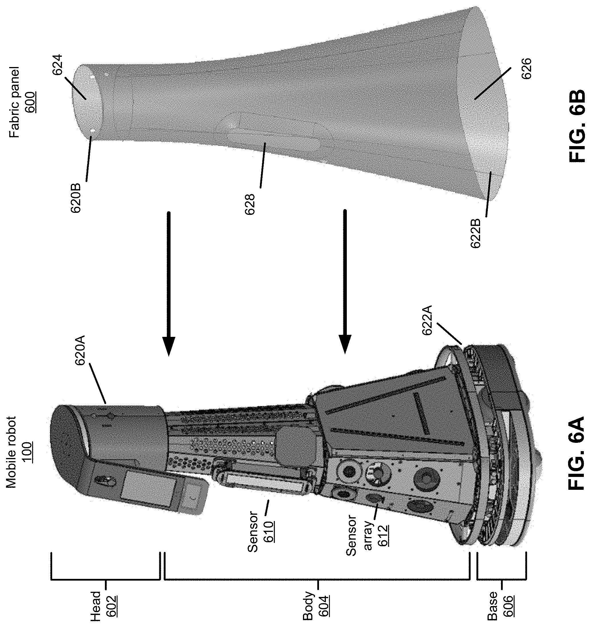 Patent US11772270 Figure 6 – Inventory management by mobile robot