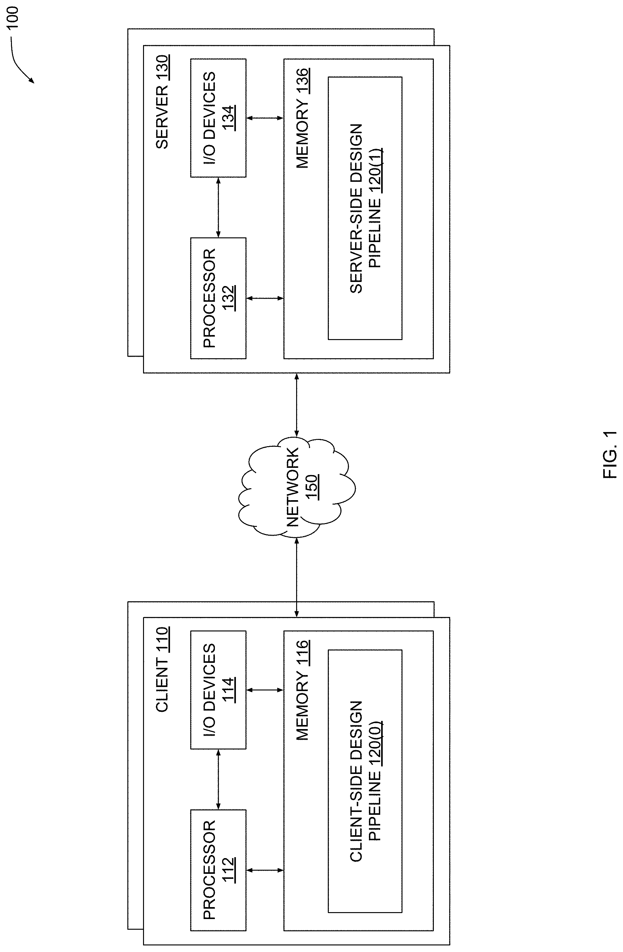 Patent US11772275 — Generative design techniques for robot behavior — Figure 1