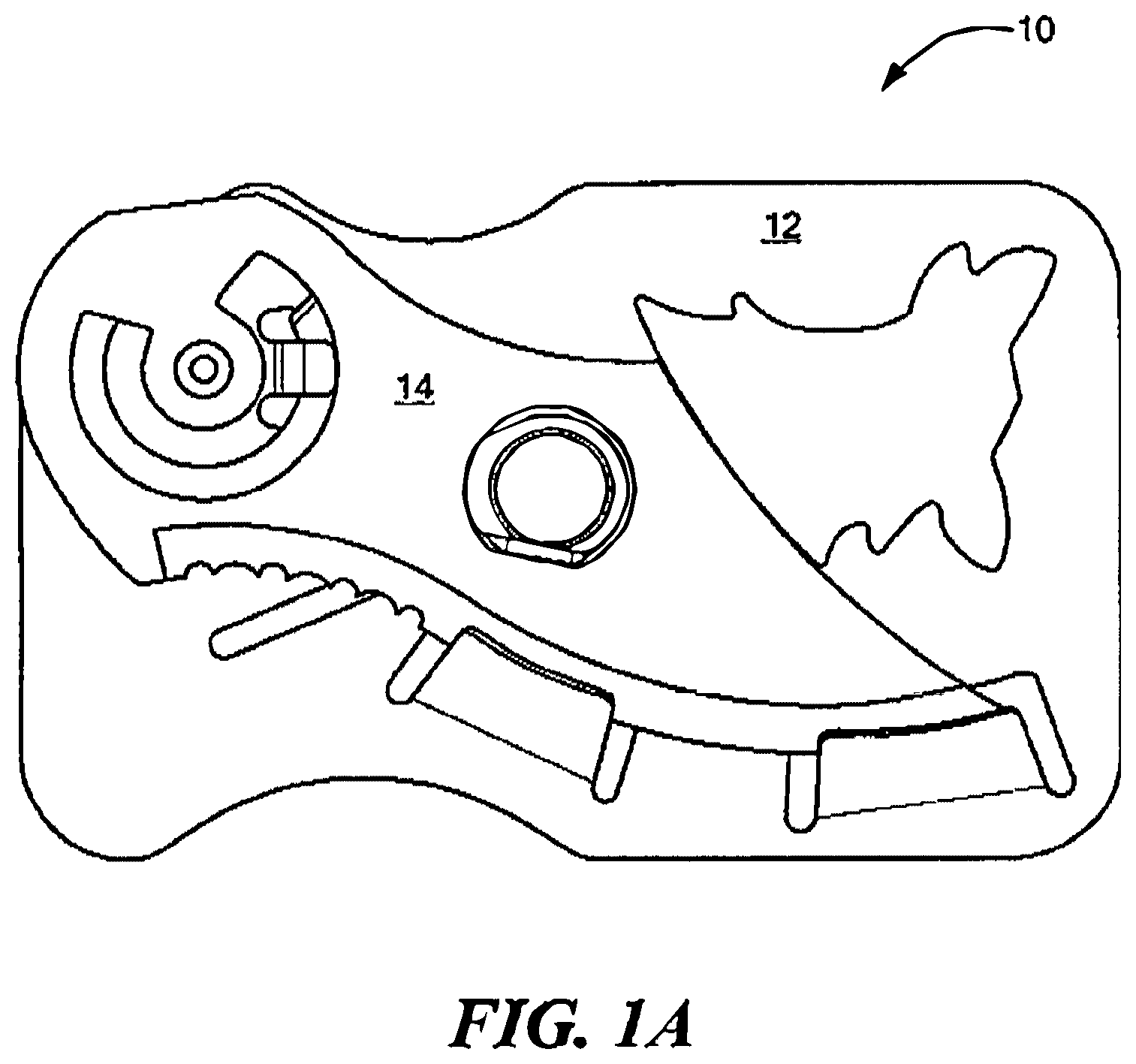 Patent US11772286 — Low profile pocket tool — Figure 1