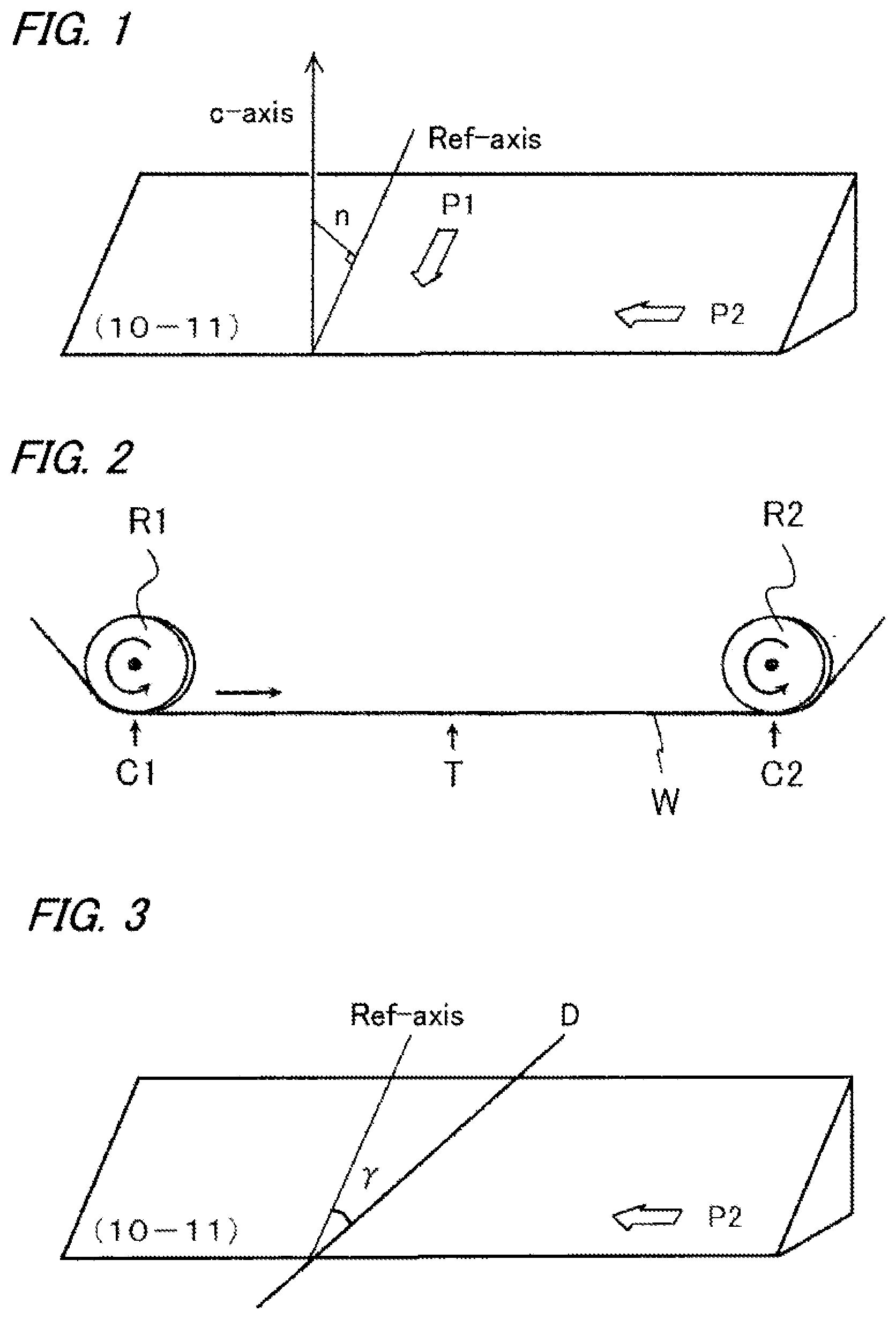 Patent US11772301 — Method for manufacturing hexagonal semiconductor plate crystal — Figure 1