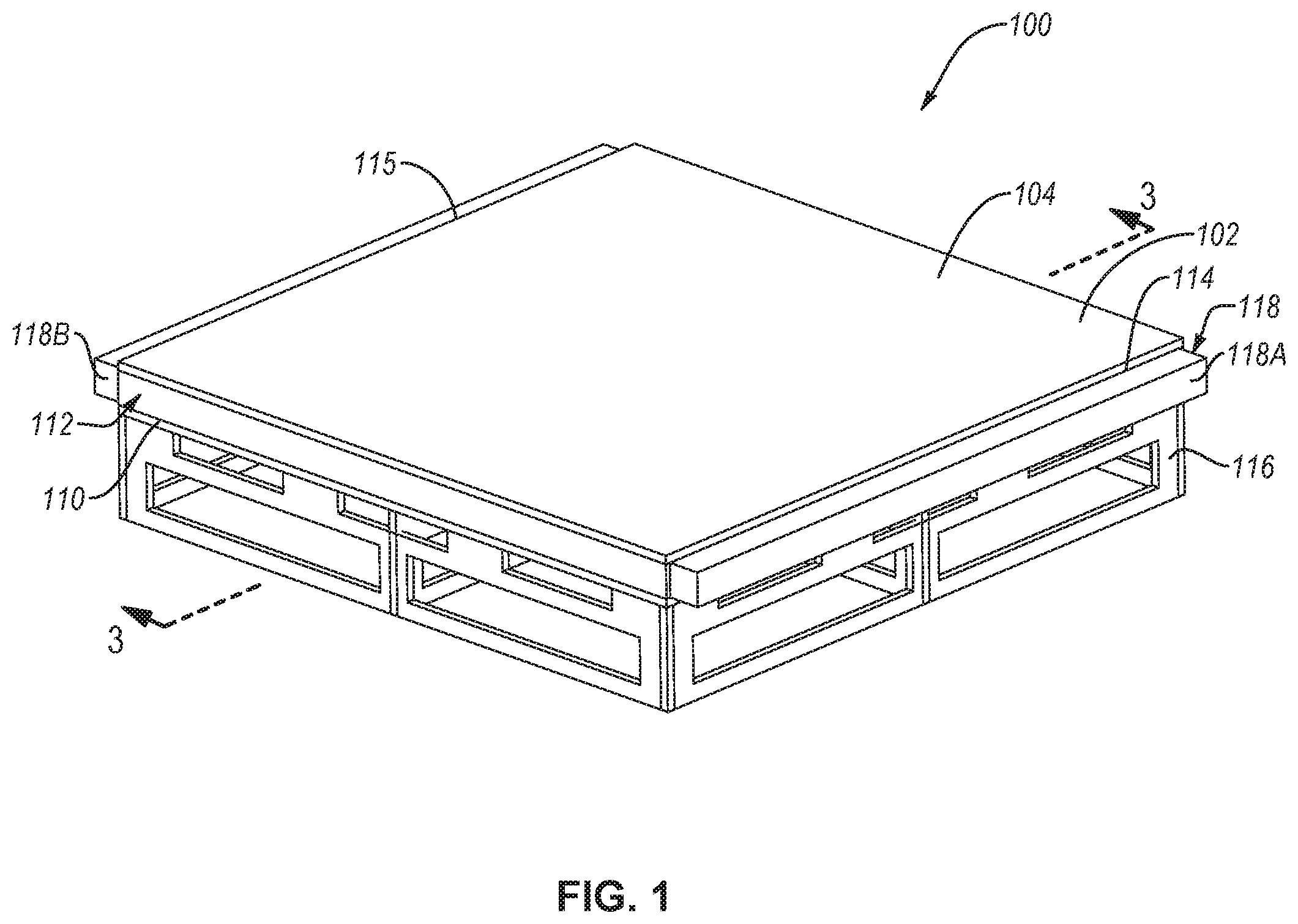 Patent US11772303 — Tools for forming a composite part and associated methods — Figure 1