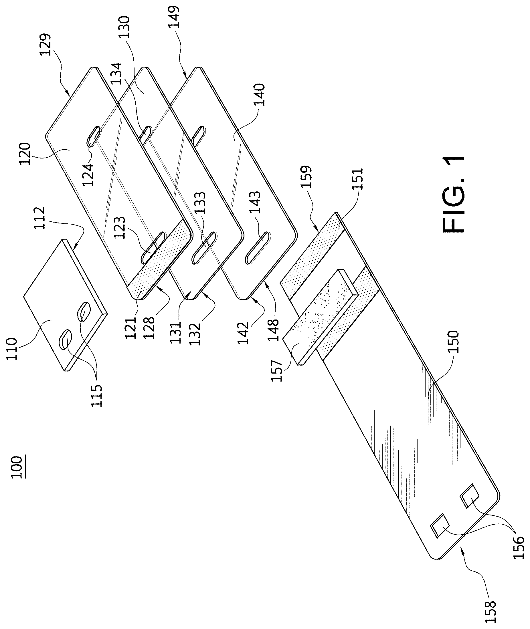 Patent US11772320 — Overlay applicator tray and method of using the same — Figure 1