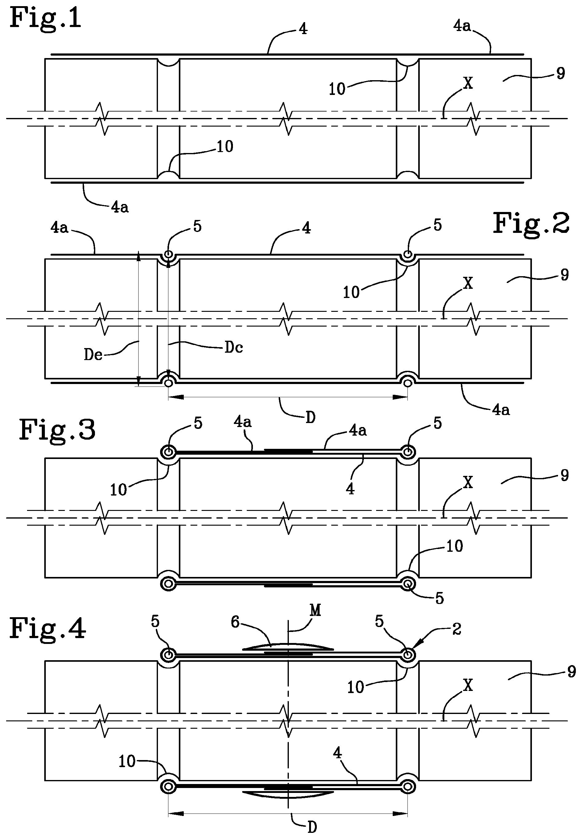 Patent US11772345 — Process and apparatus for handling green tyres for bicycles — Figure 1