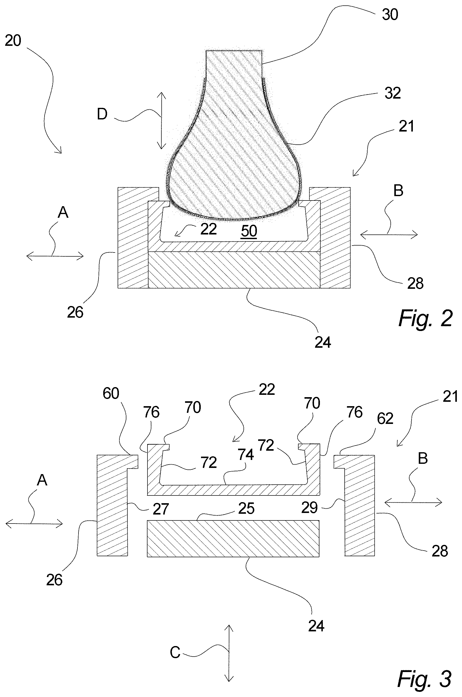 Patent US11772347 Figure 5 – Footwear moulding system for direct injection production of footwear