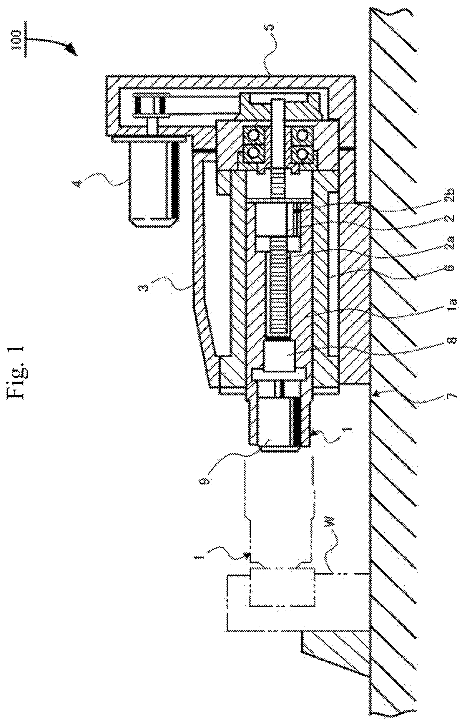 Patent US11772350 — Press device, load correction method, and recording medium — Figure 1