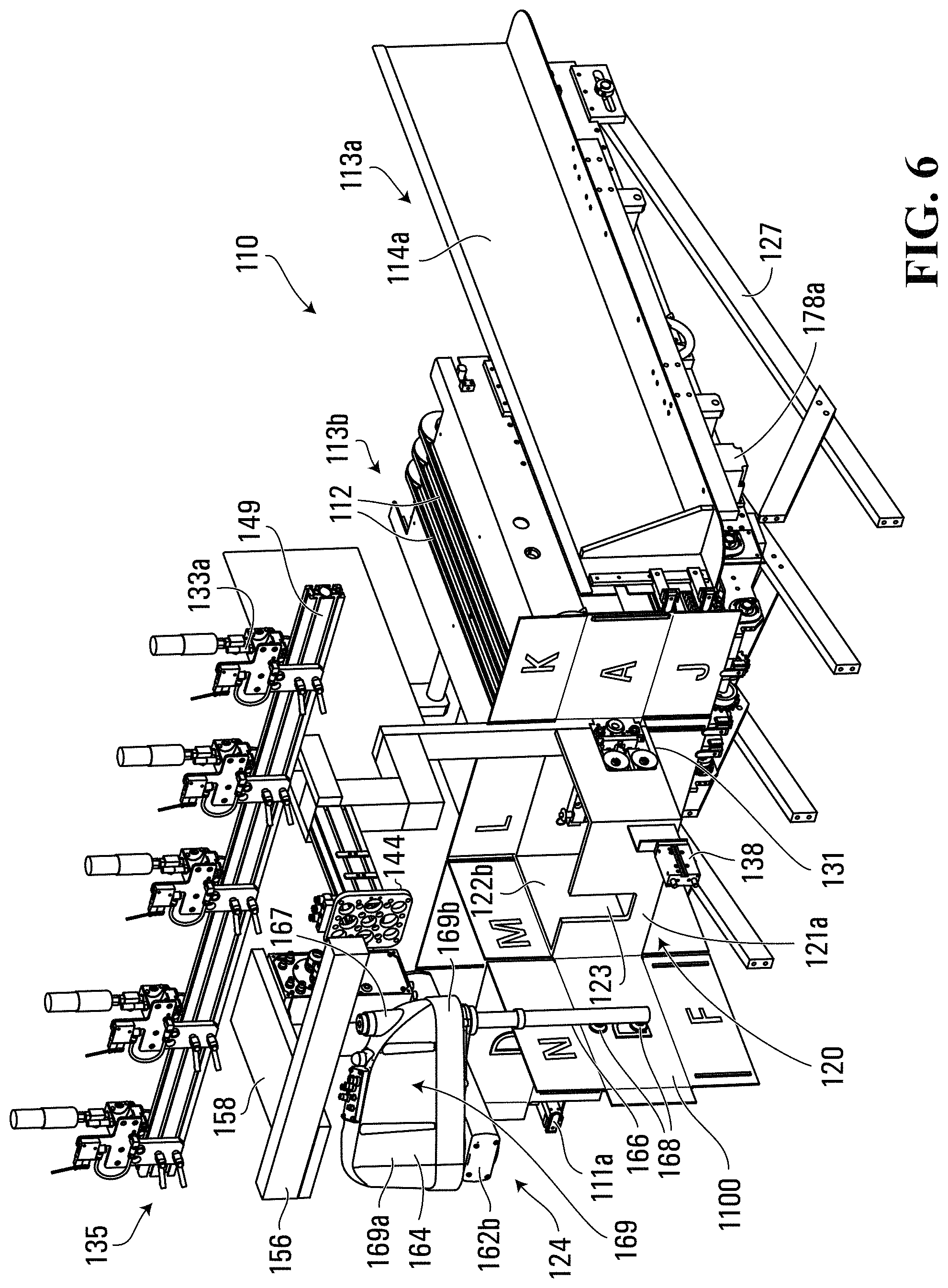 Patent US11772352 Figure 8 – Method and apparatus for forming containers