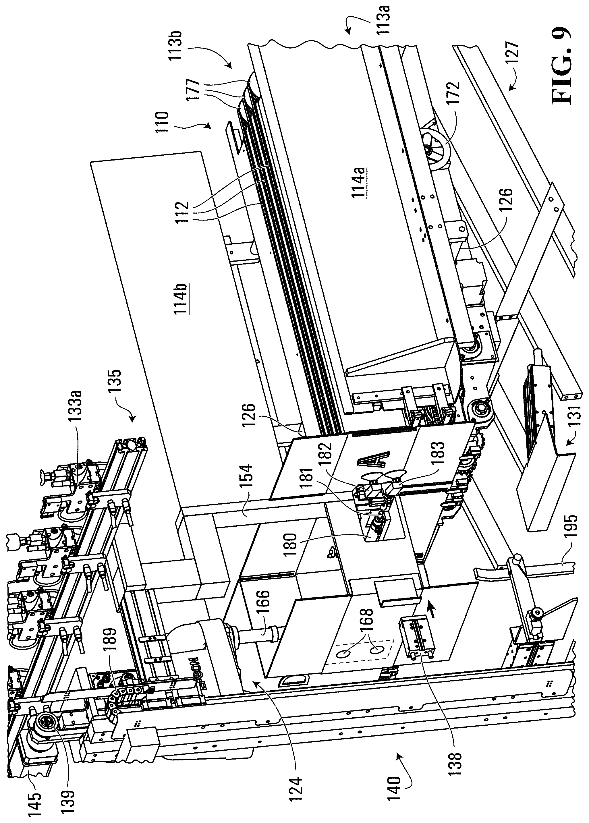 Patent US11772352 Figure 11 – Method and apparatus for forming containers